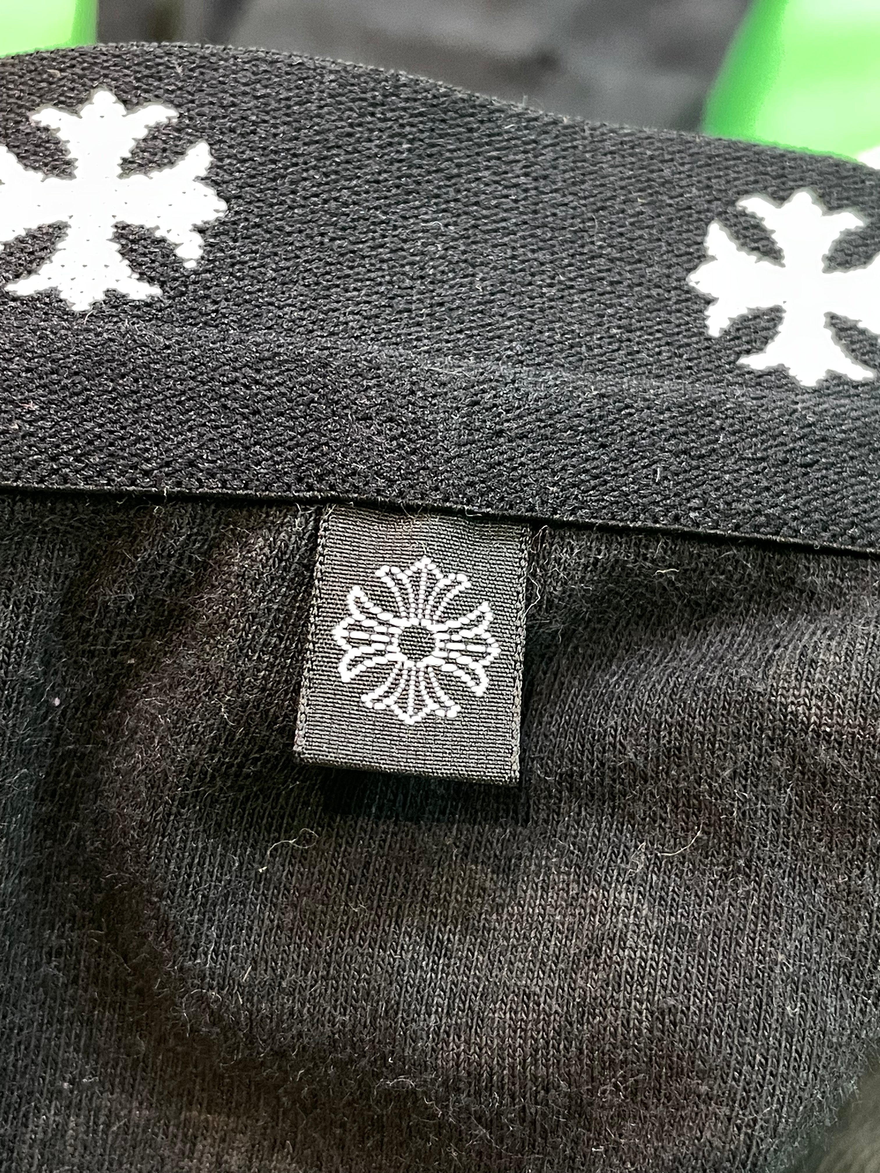 Chrome Hearts Monogram Black Leggings