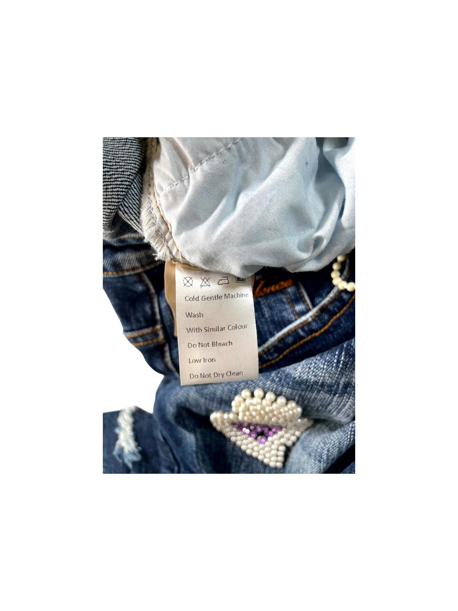When Smoke Clears "Fumi Diamond" Dark Wash Jeans