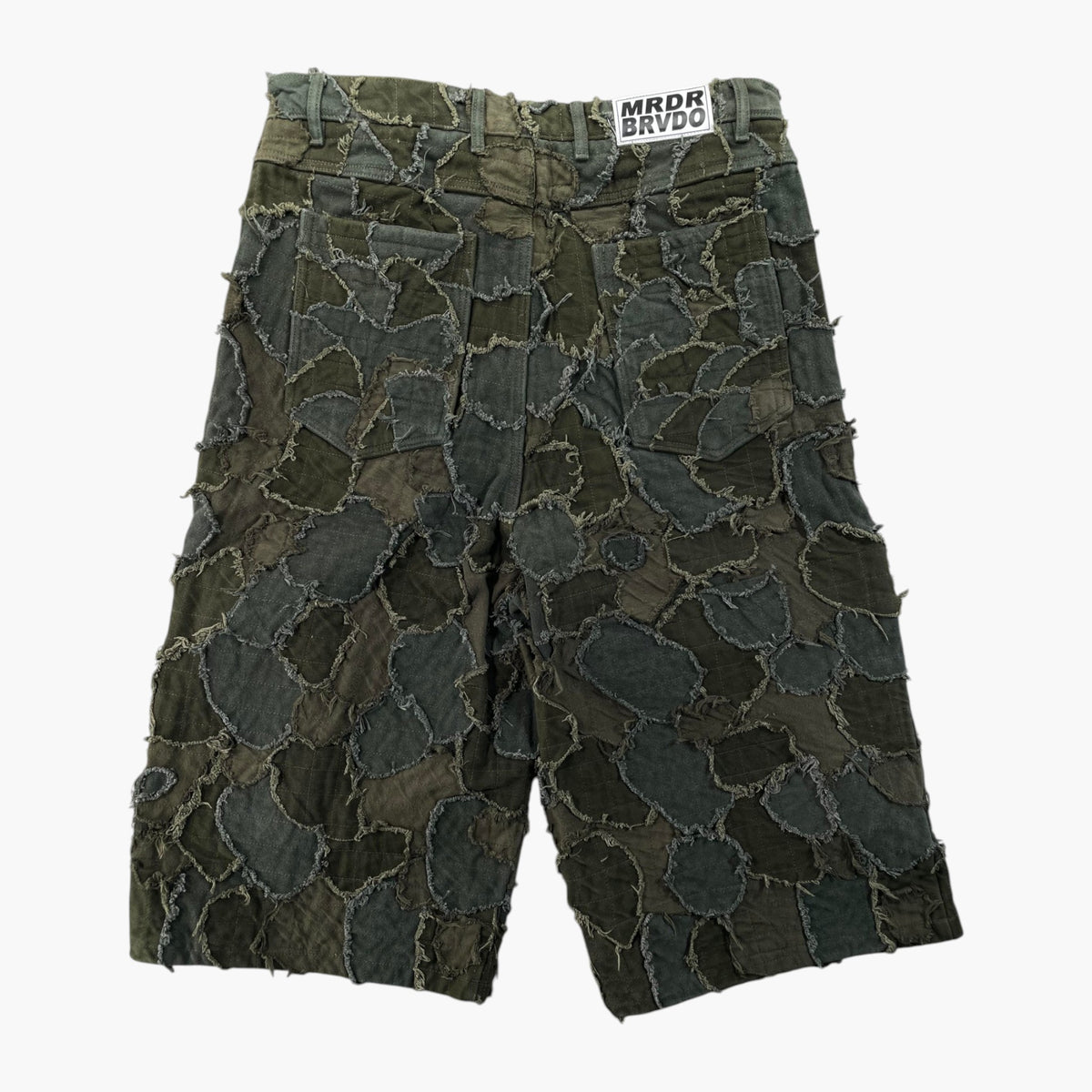 Who Decides War Field Camo Jean Shorts