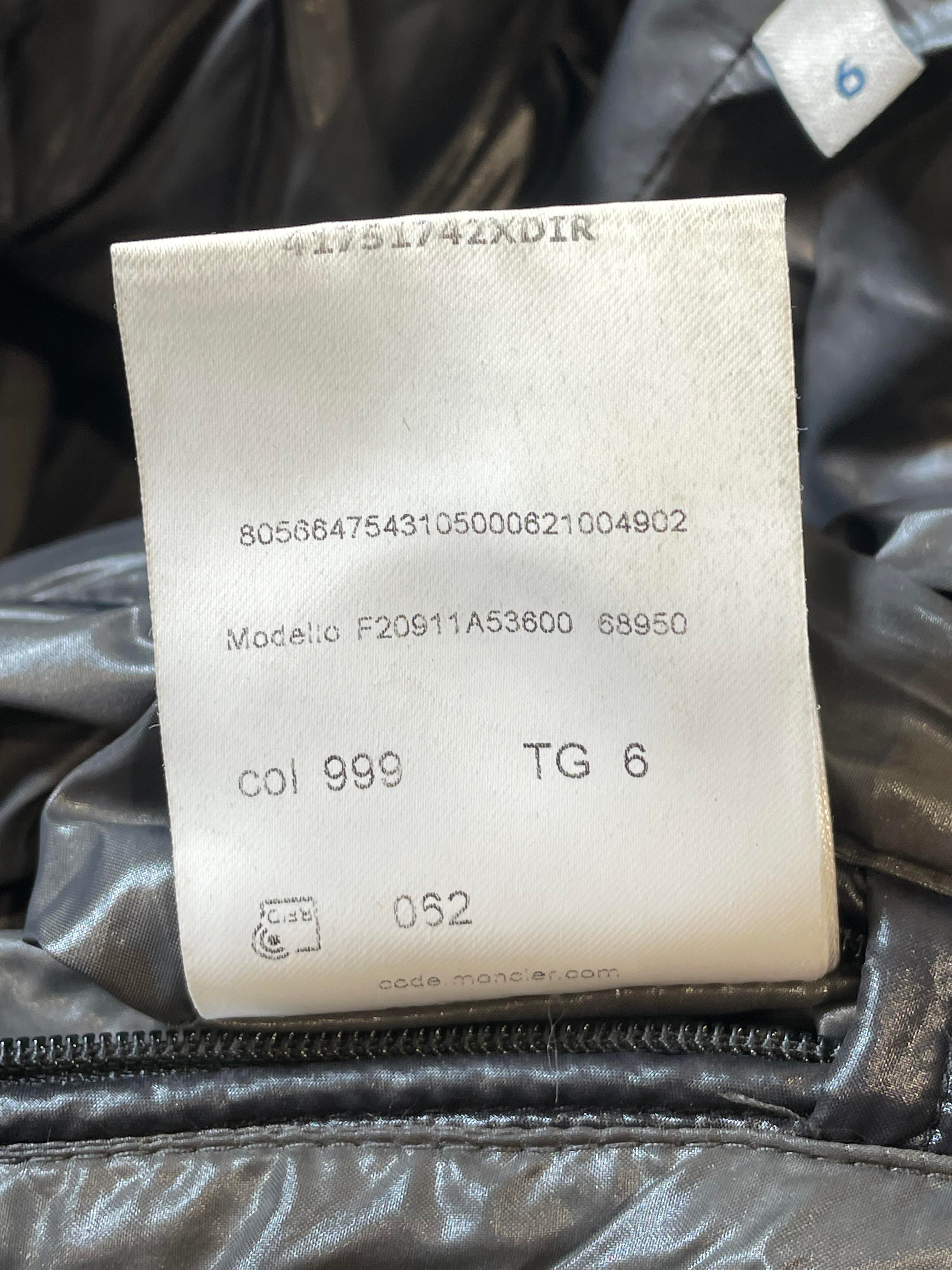 Moncler Maya (6) Black Puffer Jacket