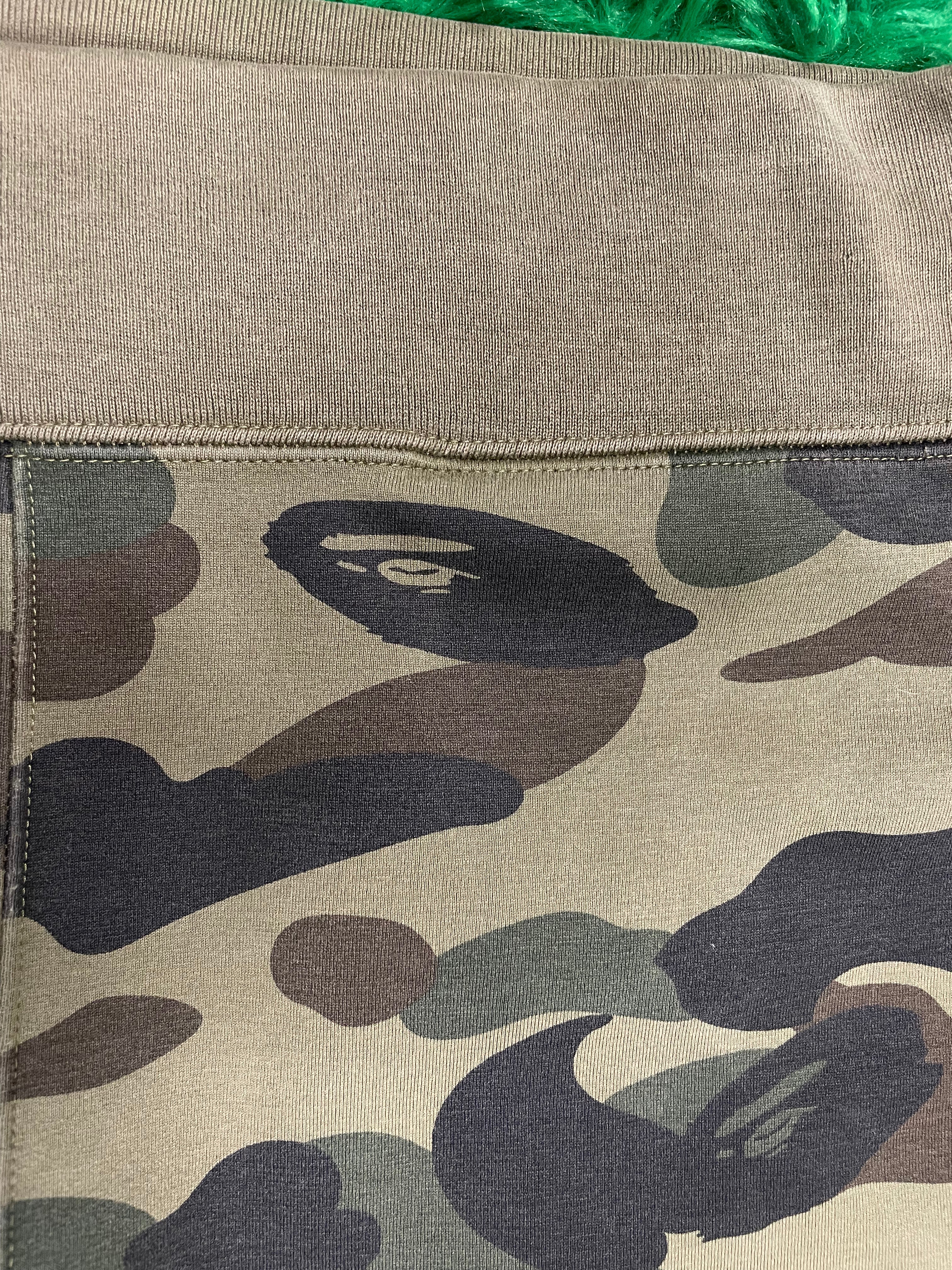 Bape Green Camo Sweats