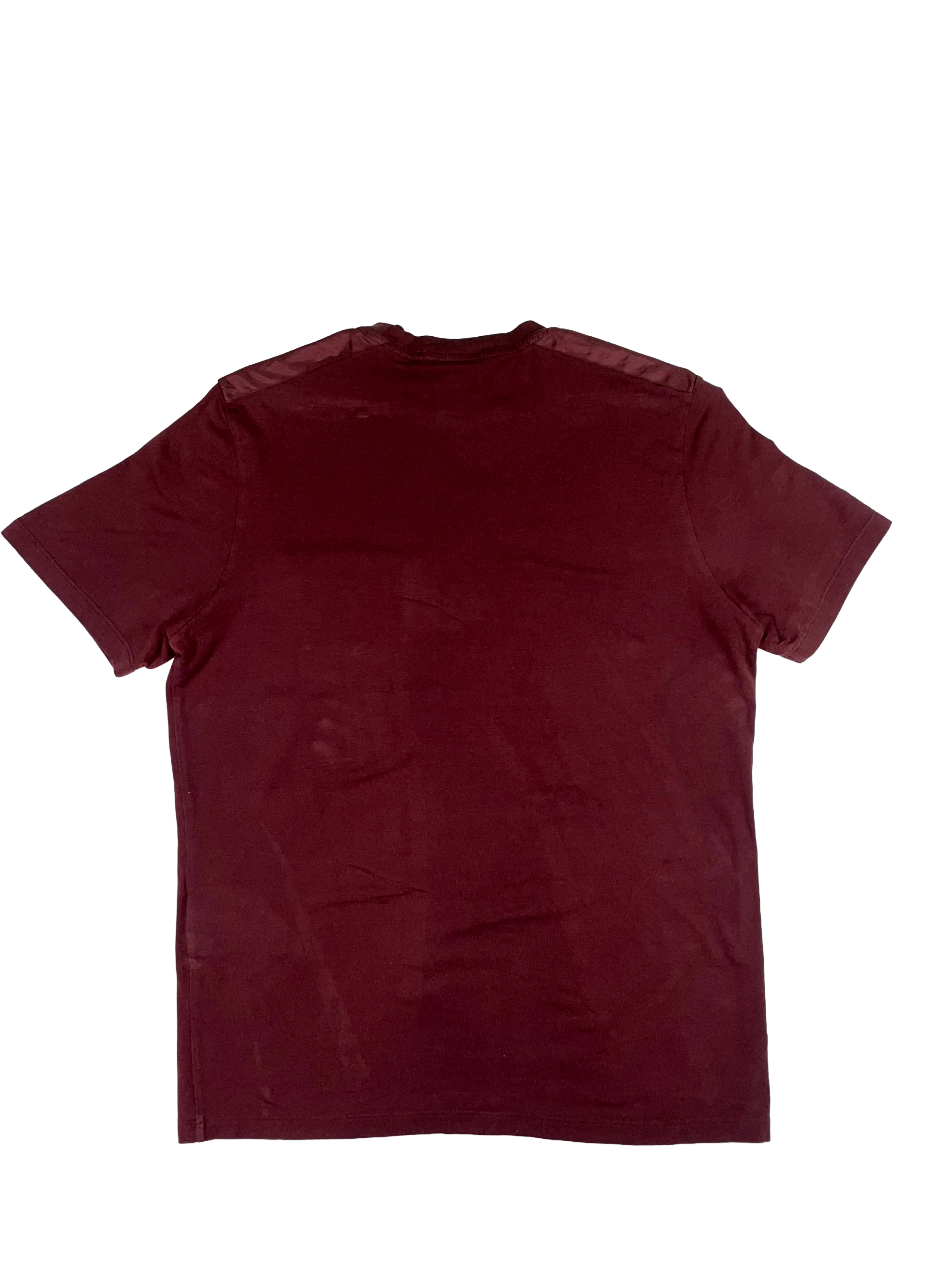 Prada Logo Maroon Tee