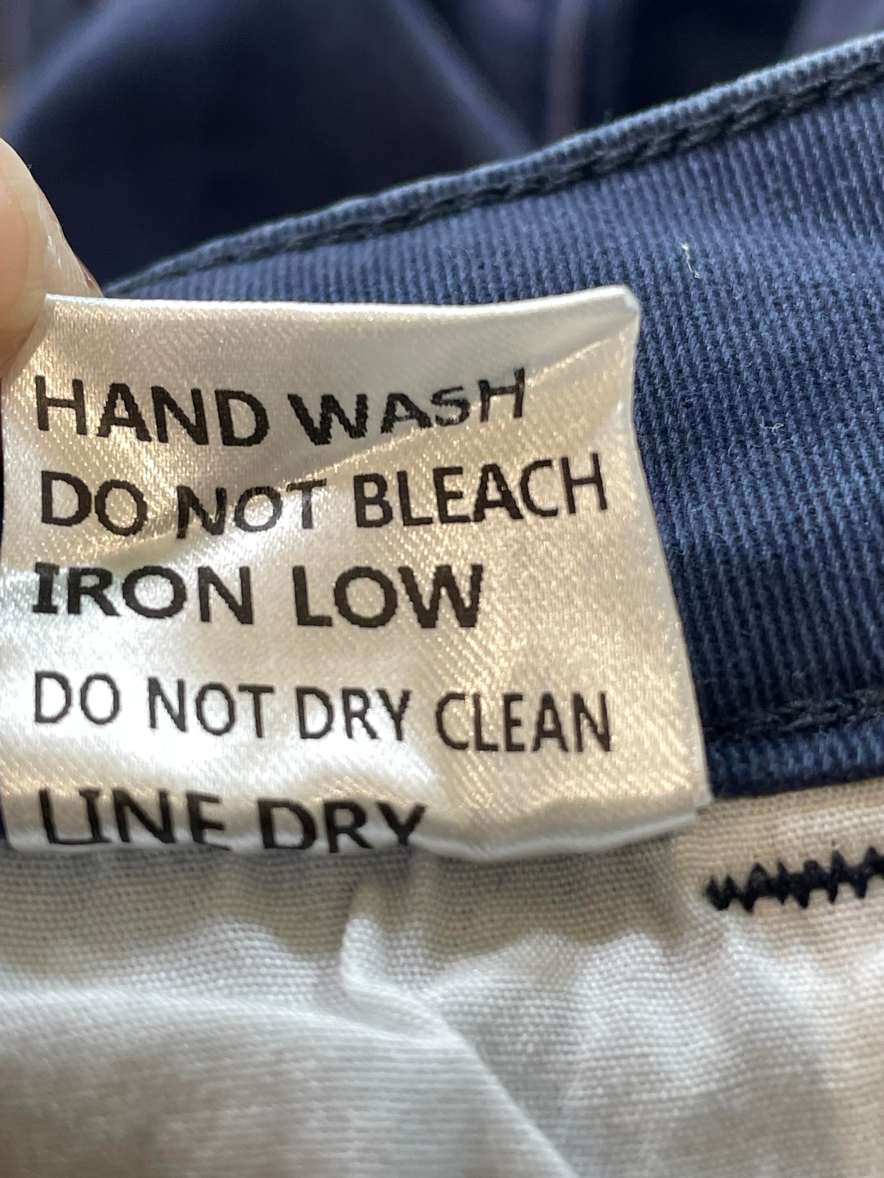 Triple Sevens 7 Flared Blue Denim Pants