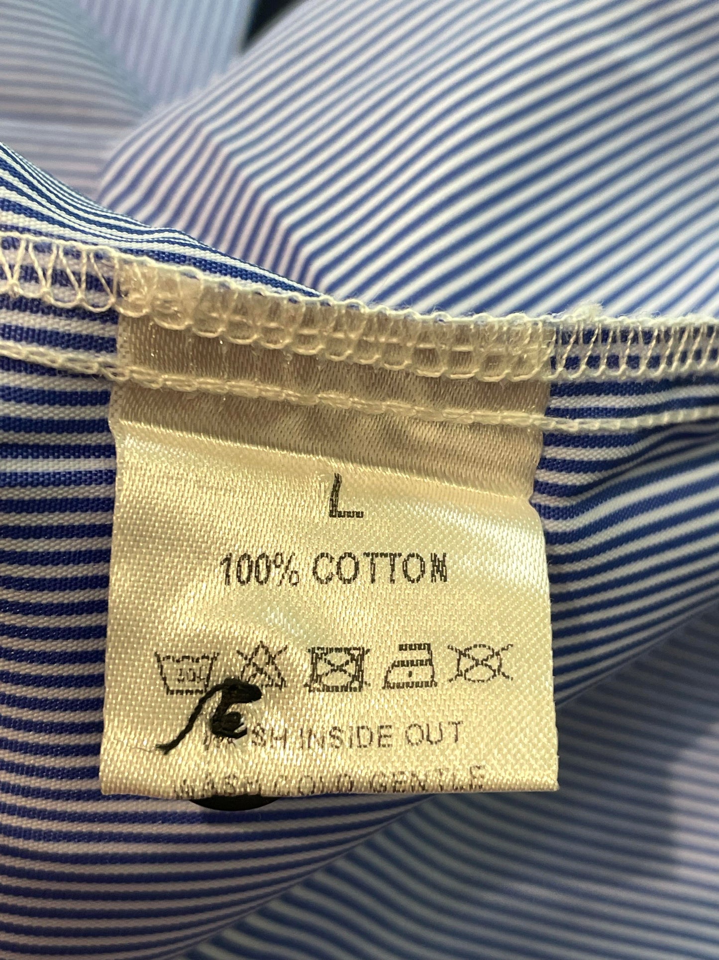 Vale Button Down Blue