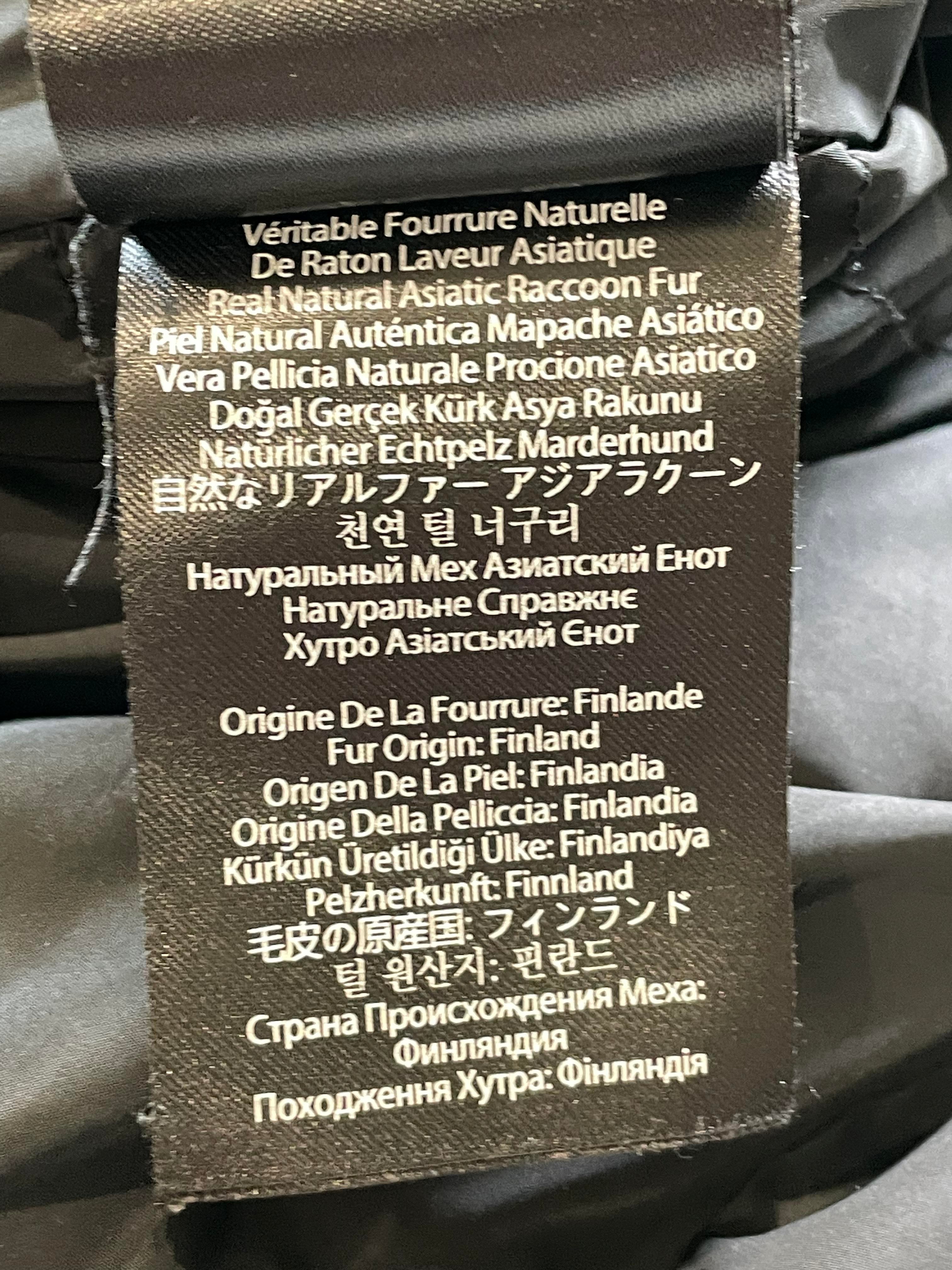 Mackage Adali Black & Brown Fur Jacket