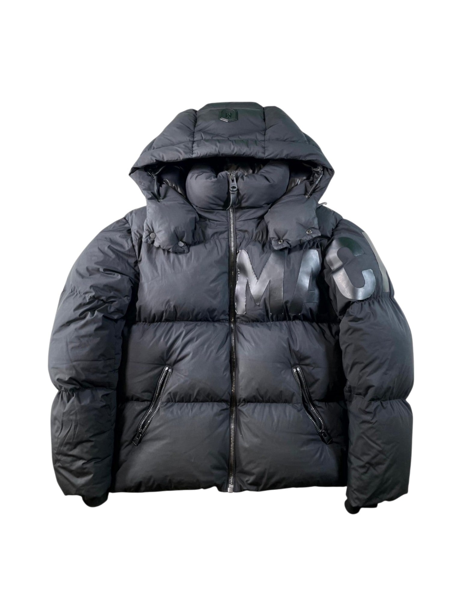 Mackage Logo Black Puffer Jacket