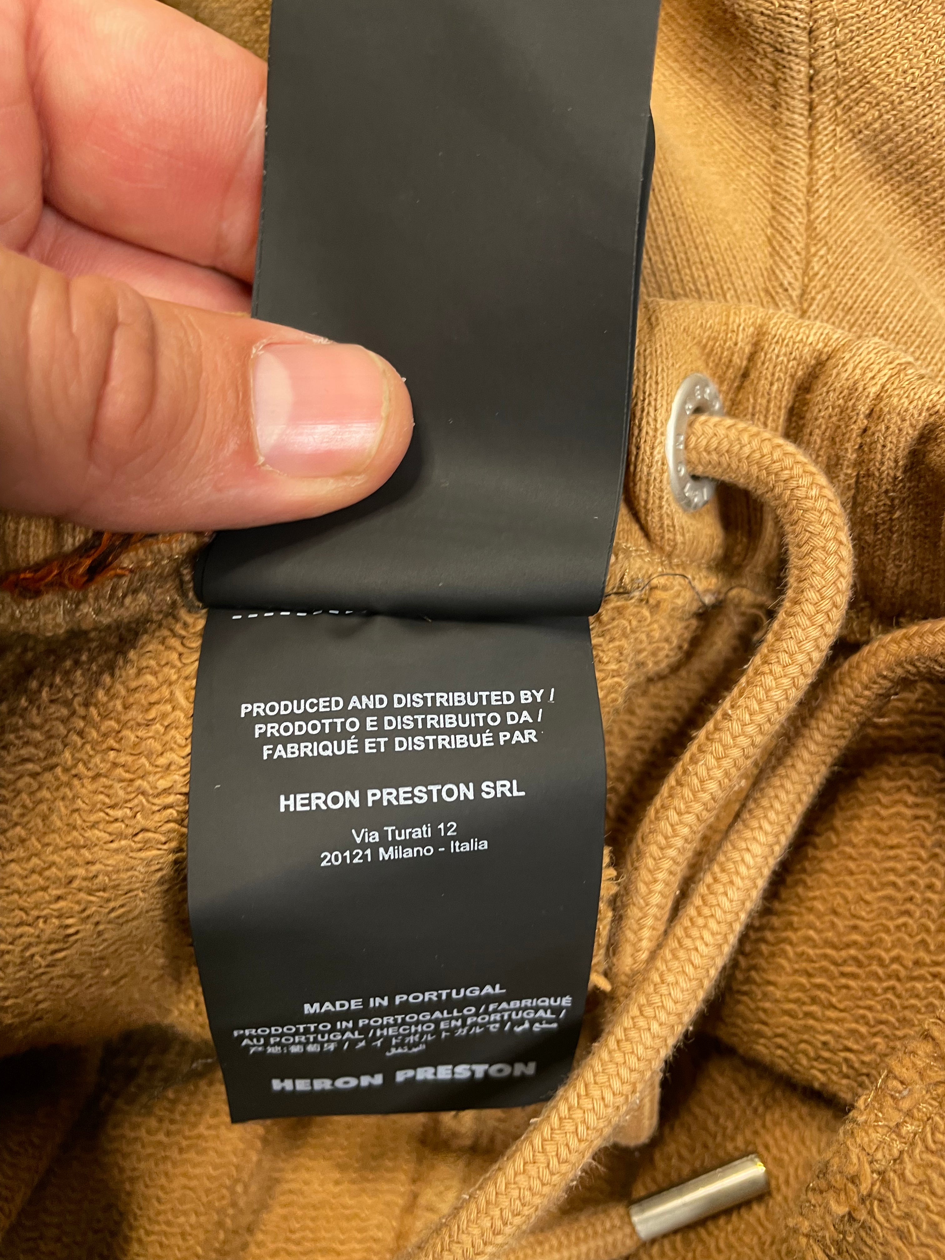 Heron Preston Brown Sweatpants