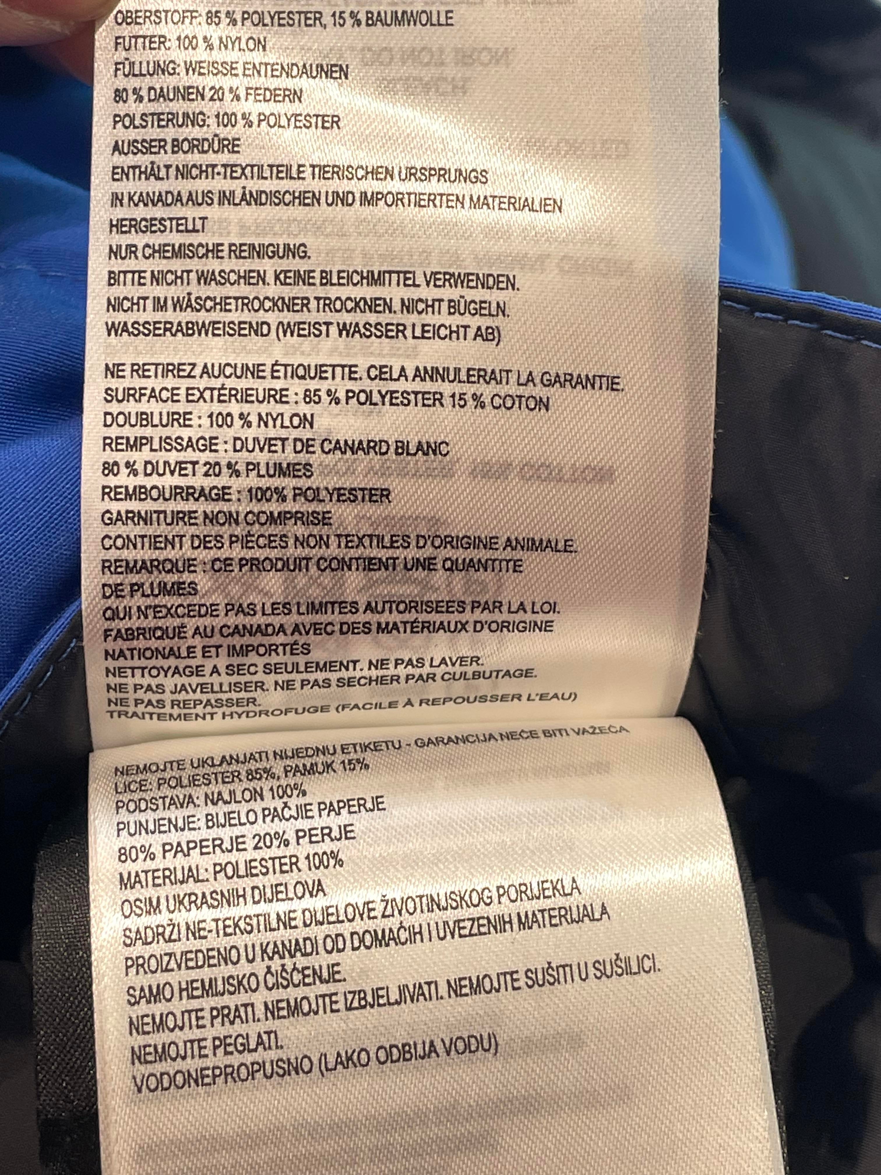 Canada Goose Blue Vest