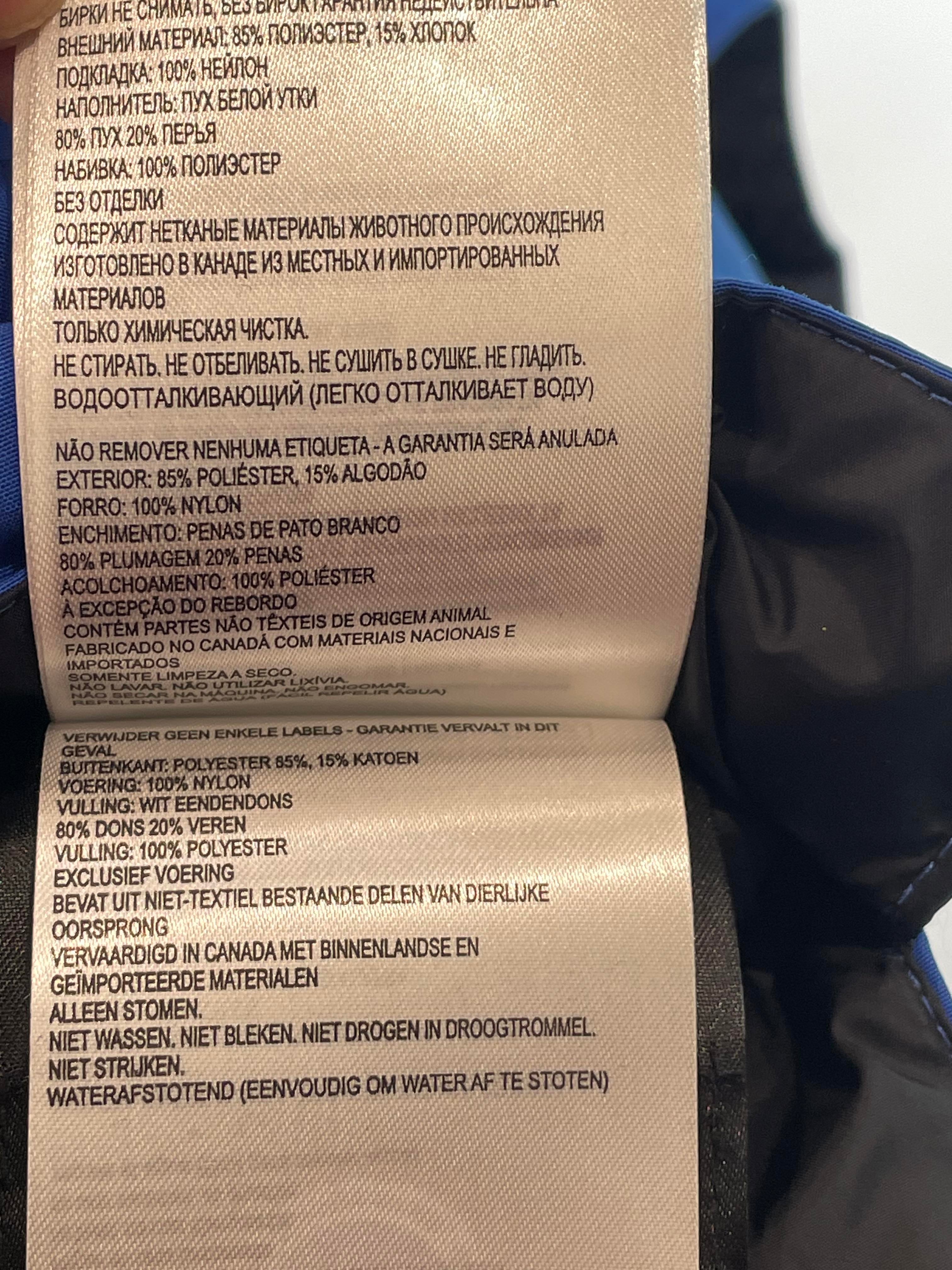 Canada Goose Blue Vest