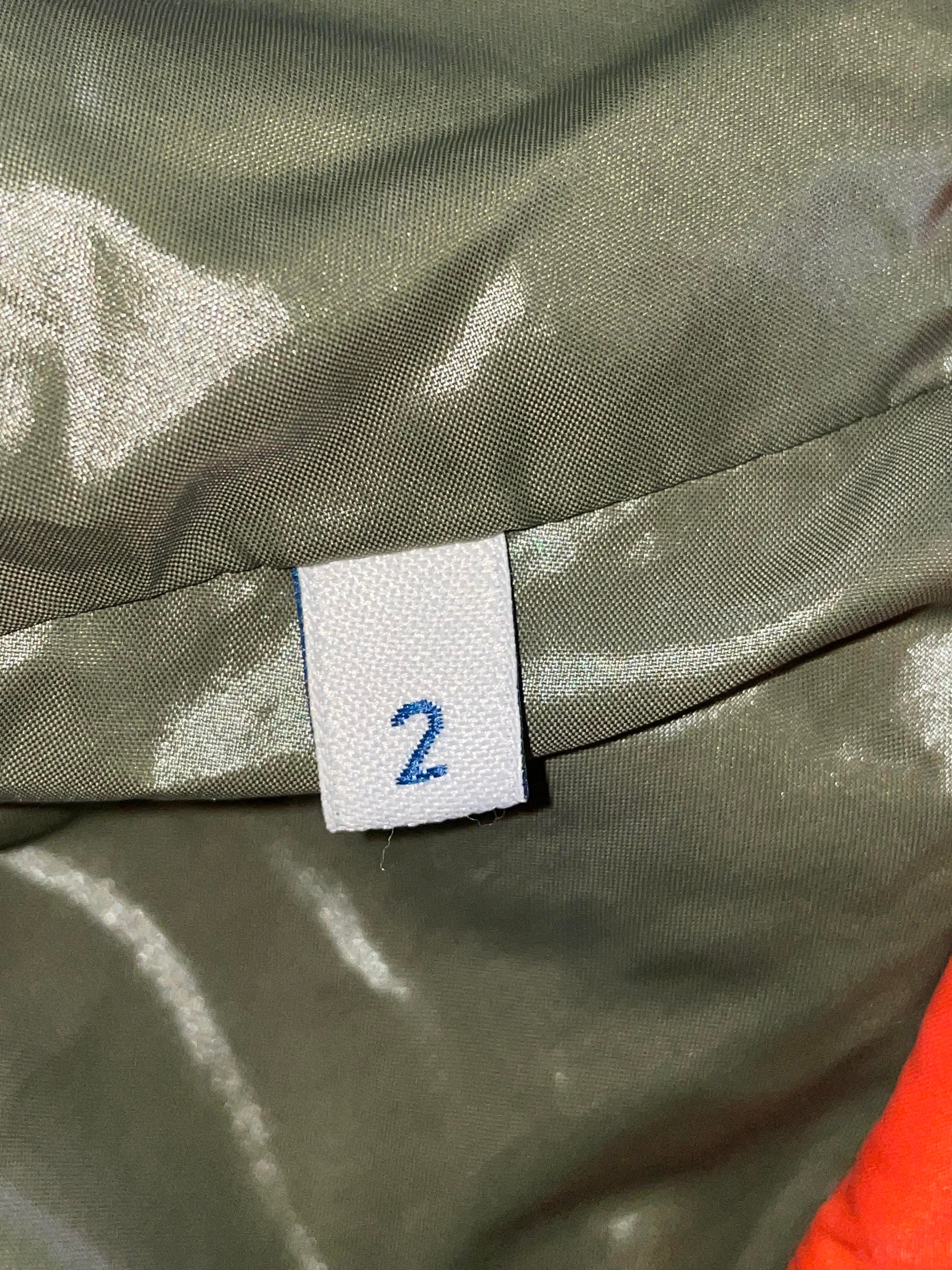Moncler Maya (2) Orange & Olive Jacket