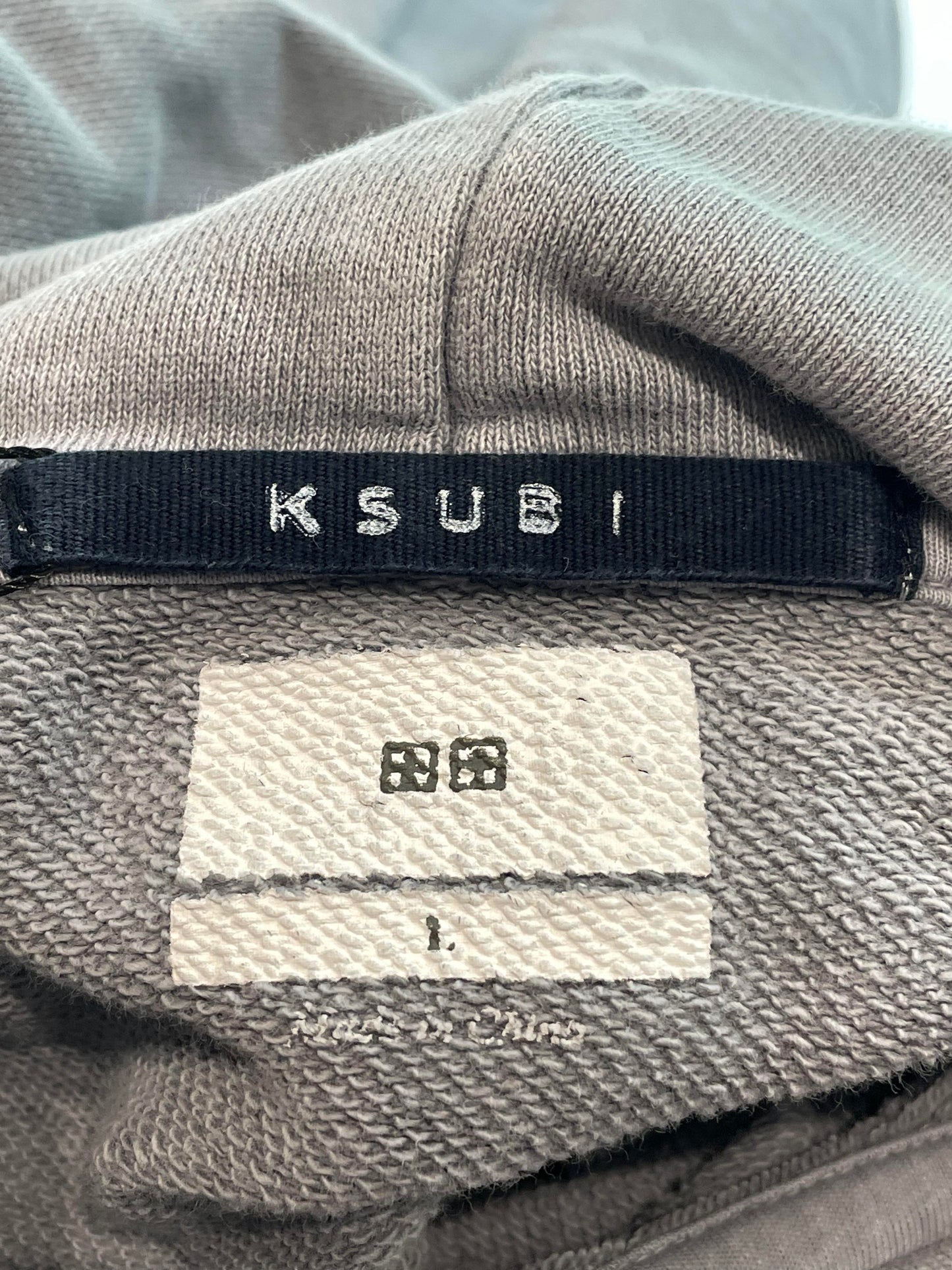 Ksubi Grey Hoodie