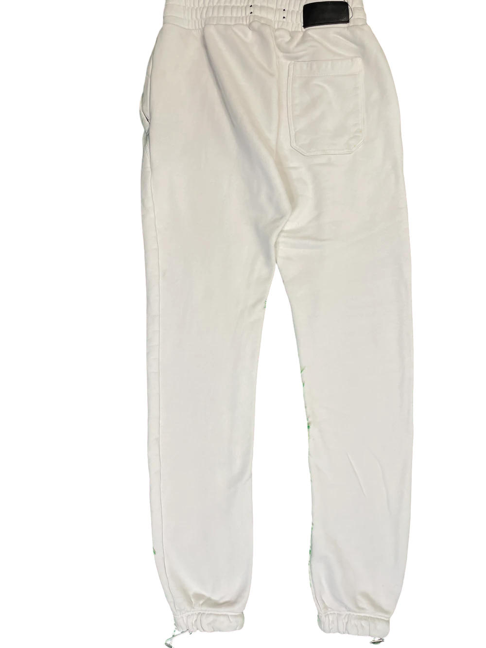 Amiri White & Red Sweats