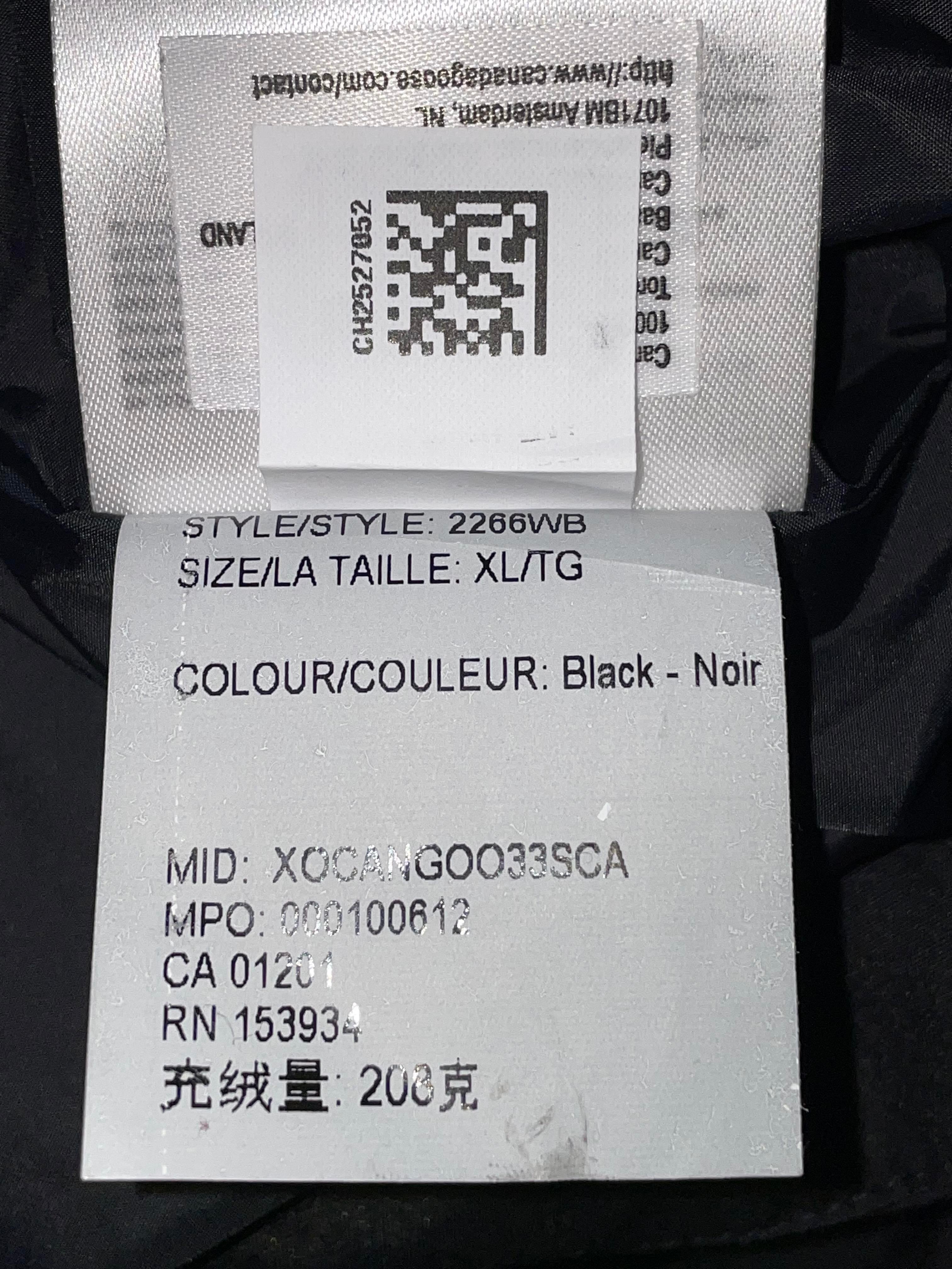 Canada Goose Bayview Cropped Grey Parka Jacket