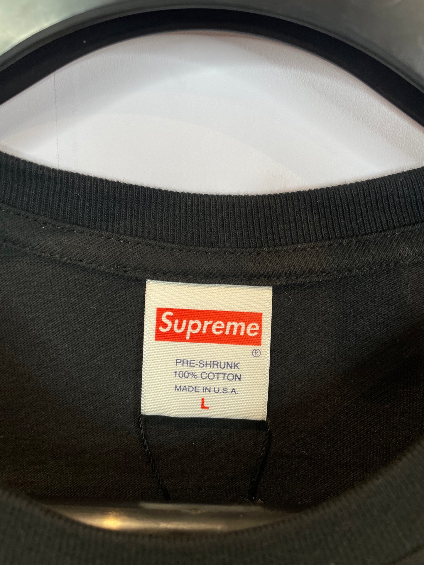 Supreme Lil Kim Tee Black New In Plastic Large