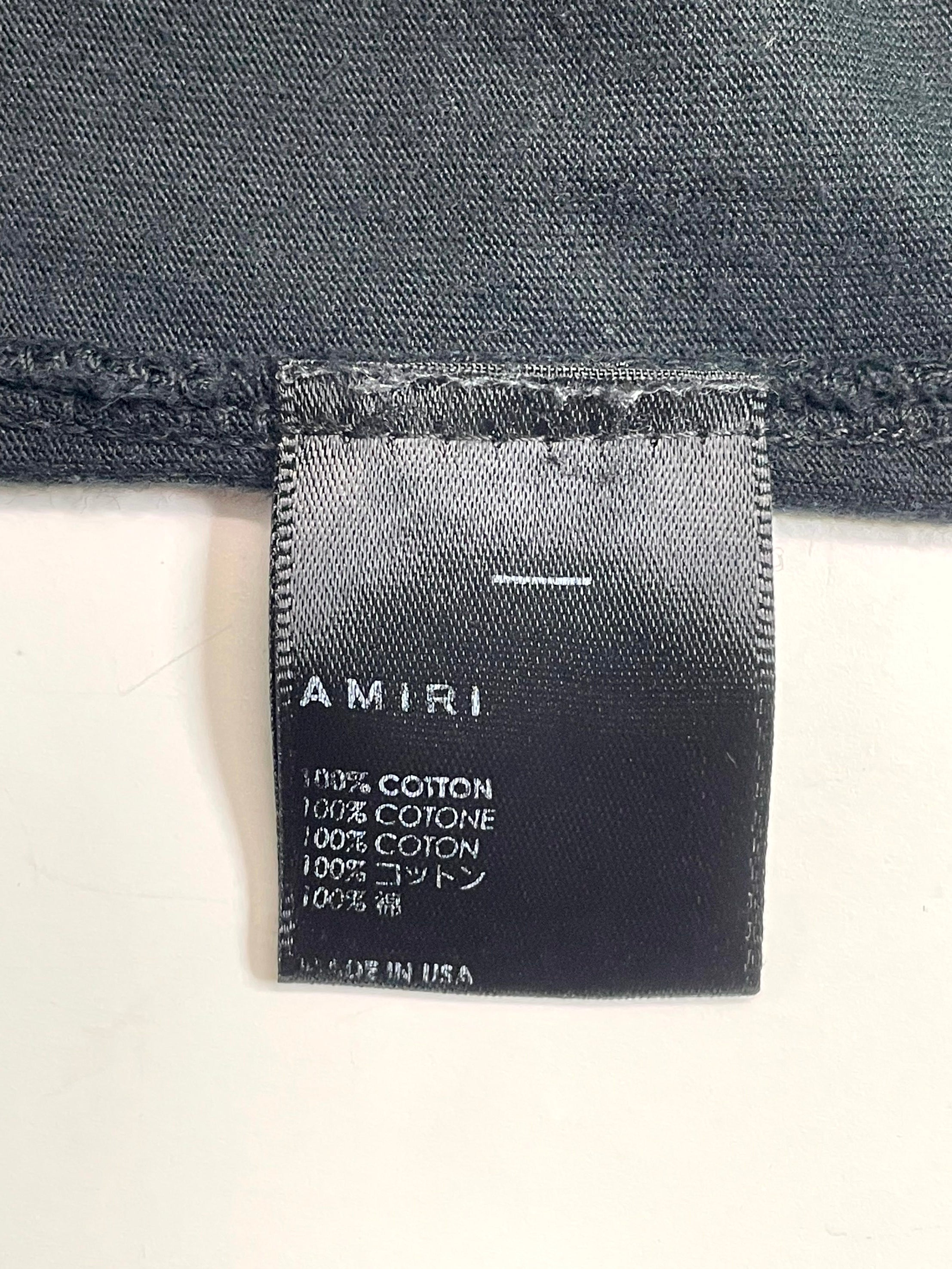 Amiri MA  Black & White Tee
