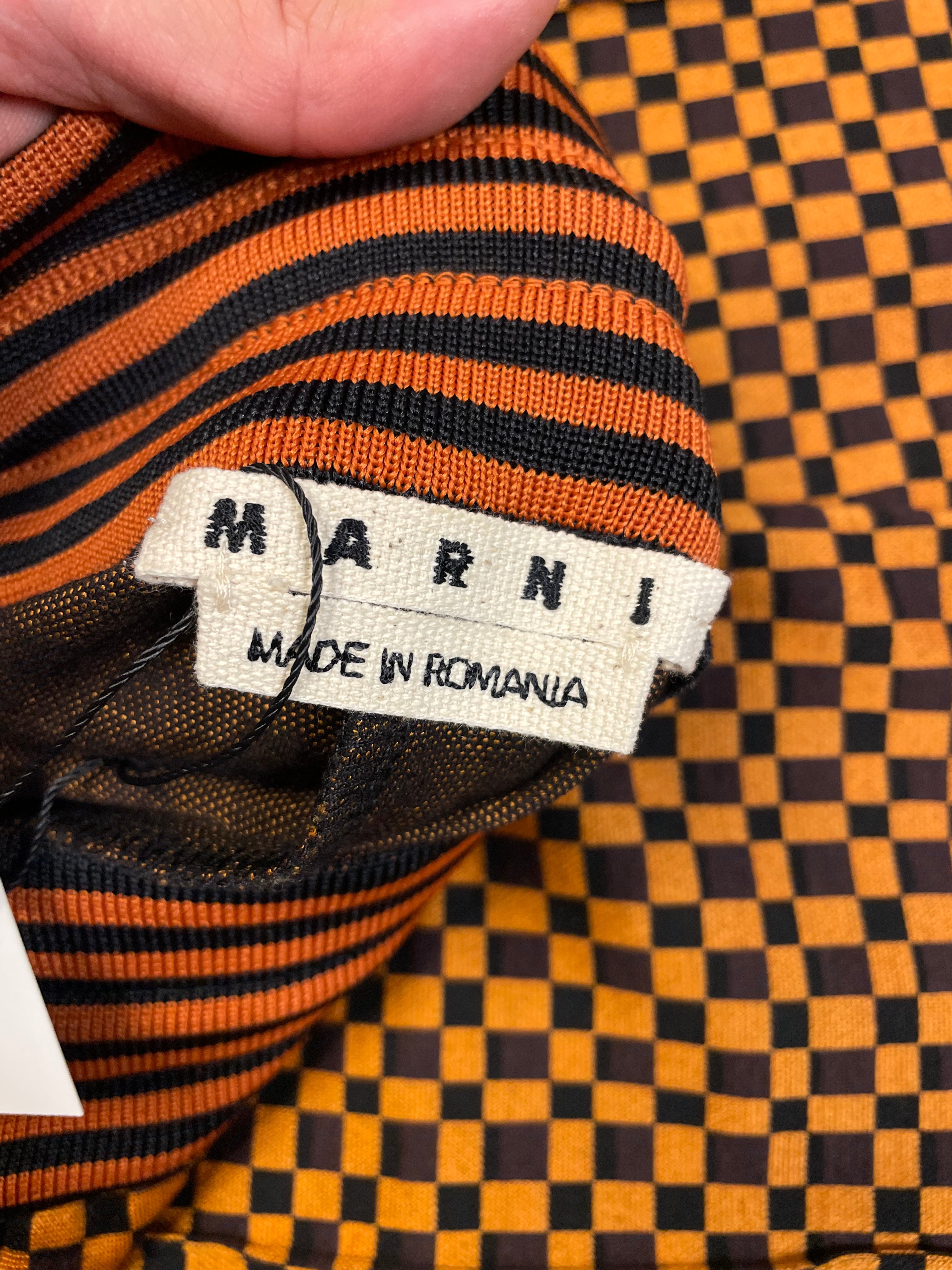 Marni Black & Orange Sweats