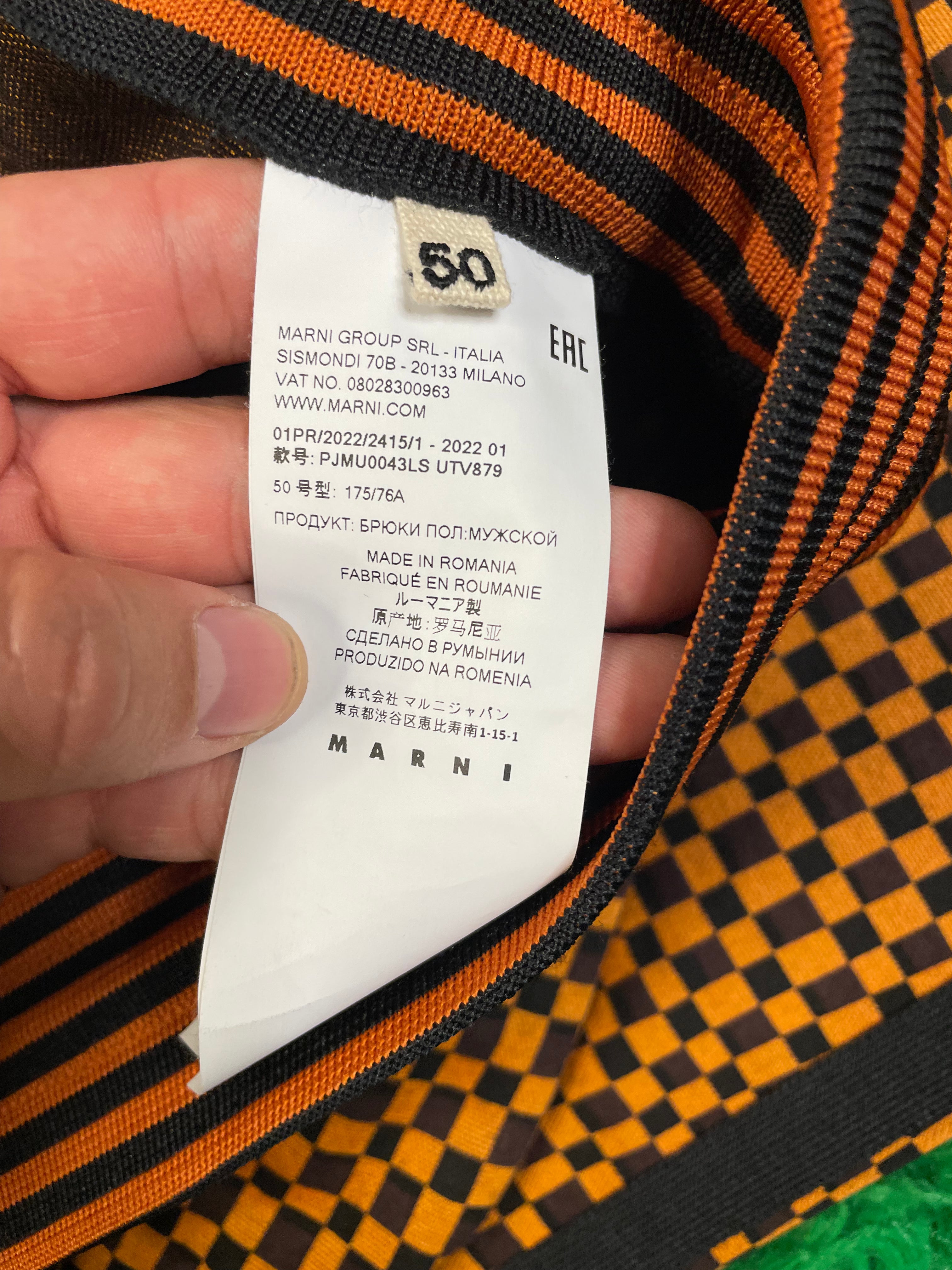 Marni Black & Orange Sweats