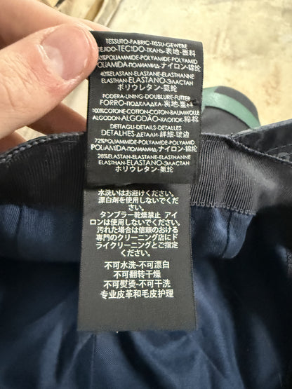 Gucci Cap Monogram Navy Nylon Used Large