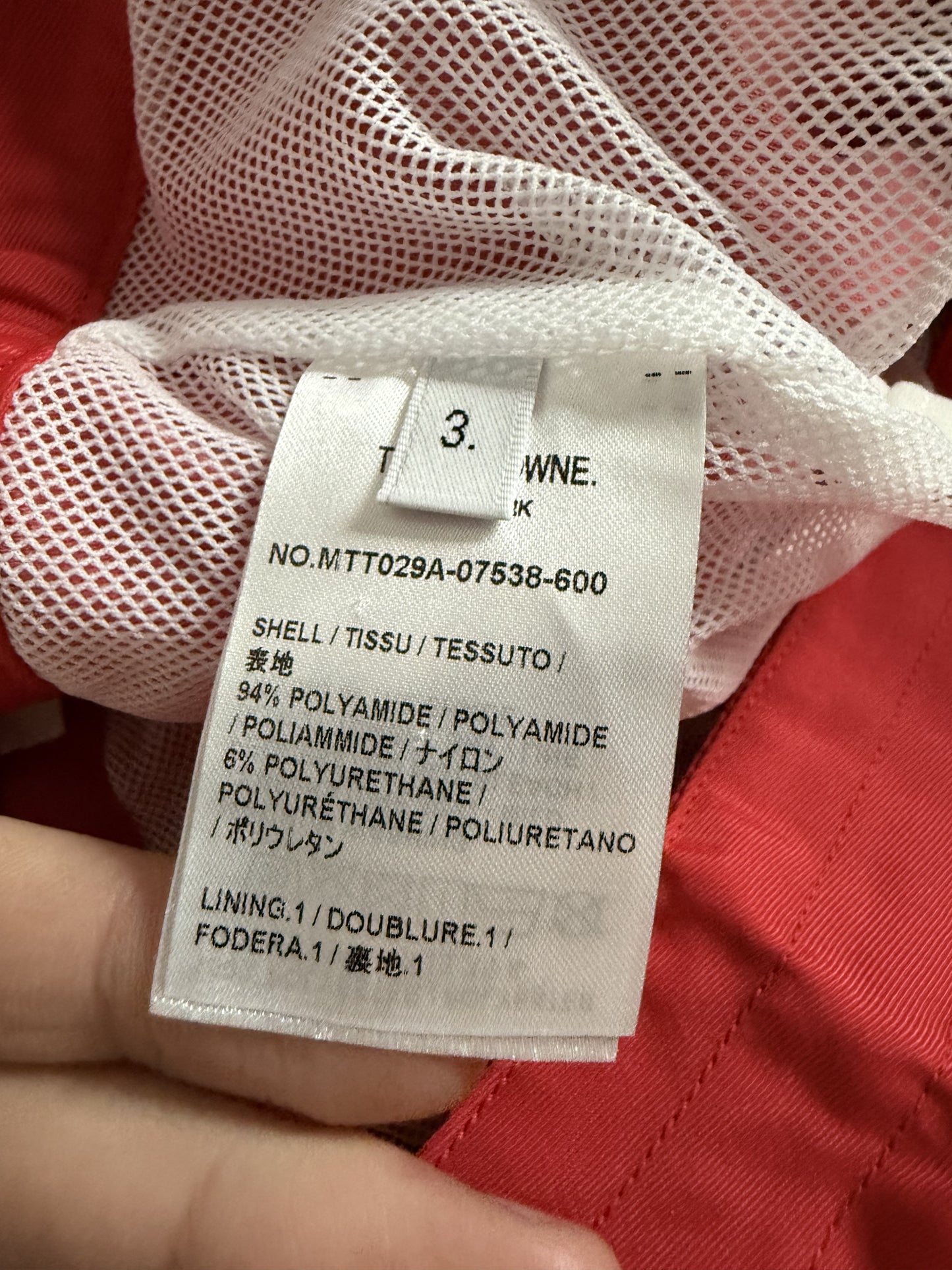 Thom Browne Swim Trunks Red Used 3 (Medium)