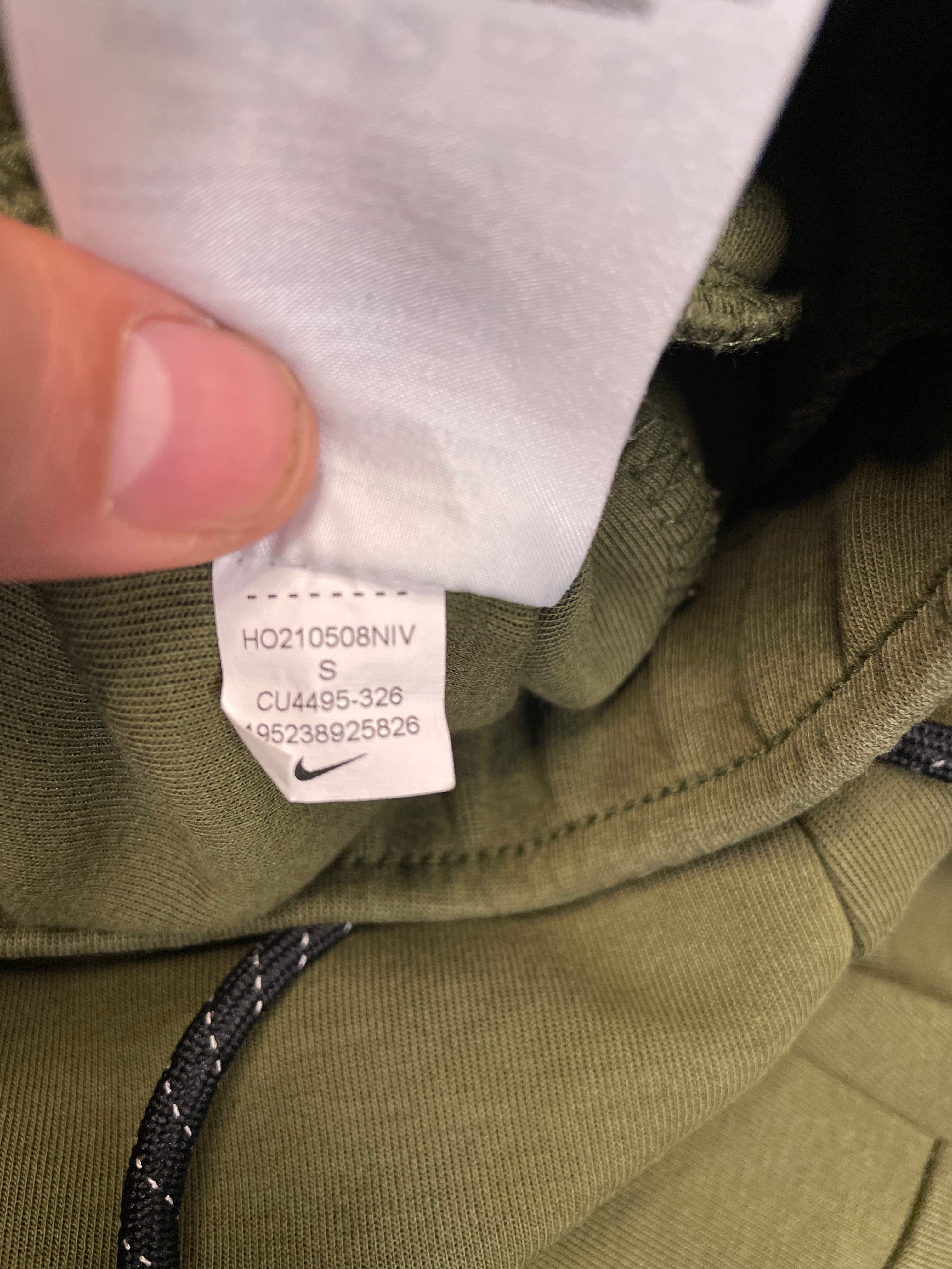 Nike Tech Suit Olive Green Small Used