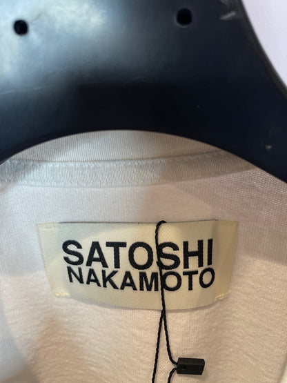 Satoshi Nakamoto Psychology Tee White New With Tags XL