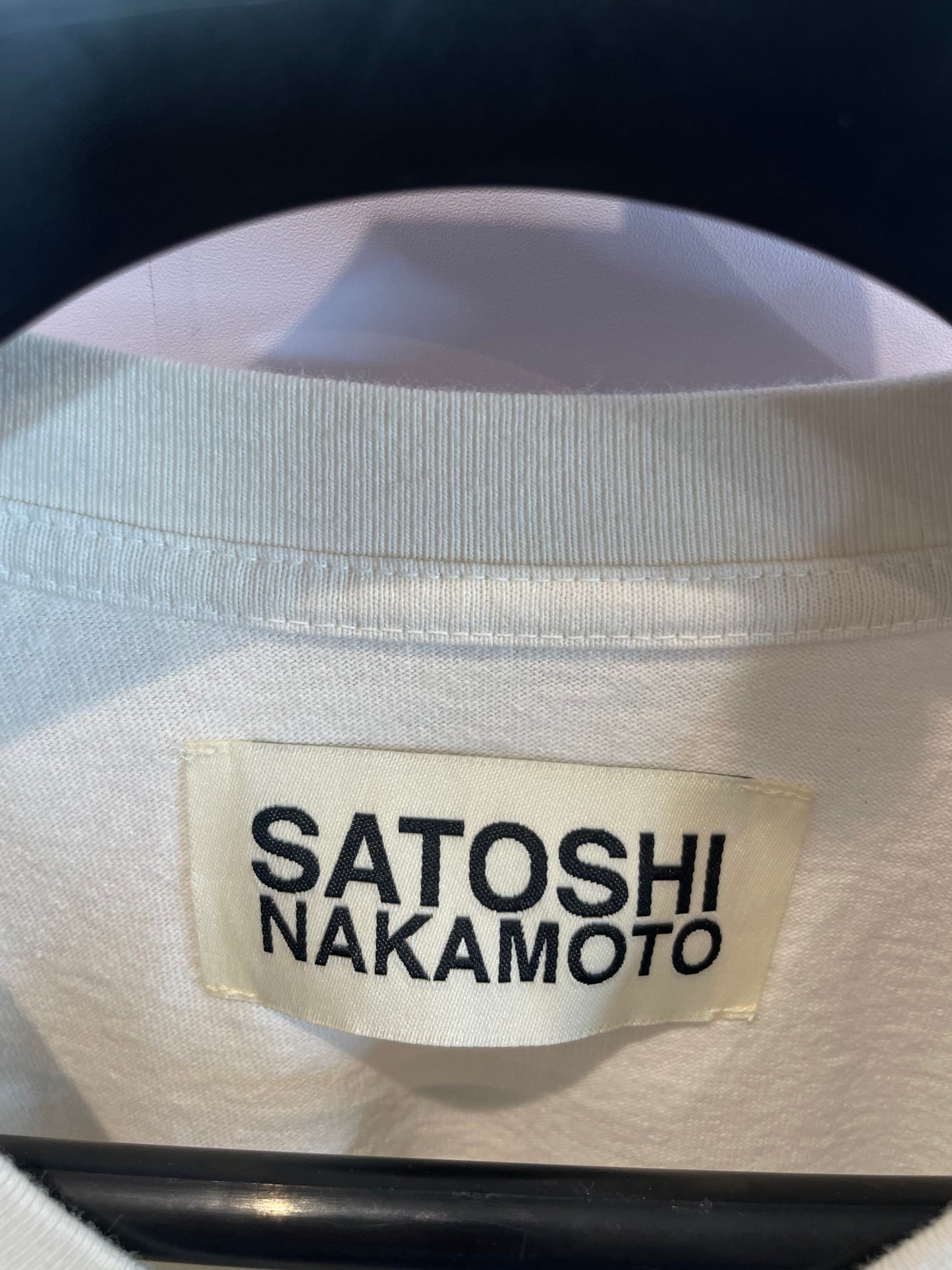 Satoshi Nakamoto Psychology Tee White New With Tags XL