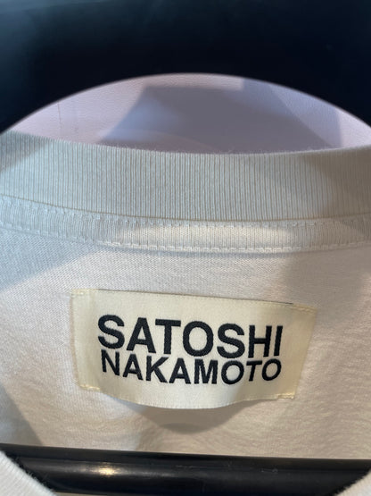 Satoshi Nakamoto Psychology Tee White New With Tags XL