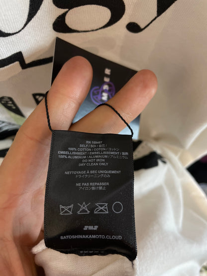 Satoshi Nakamoto Psychology Tee White New With Tags XL