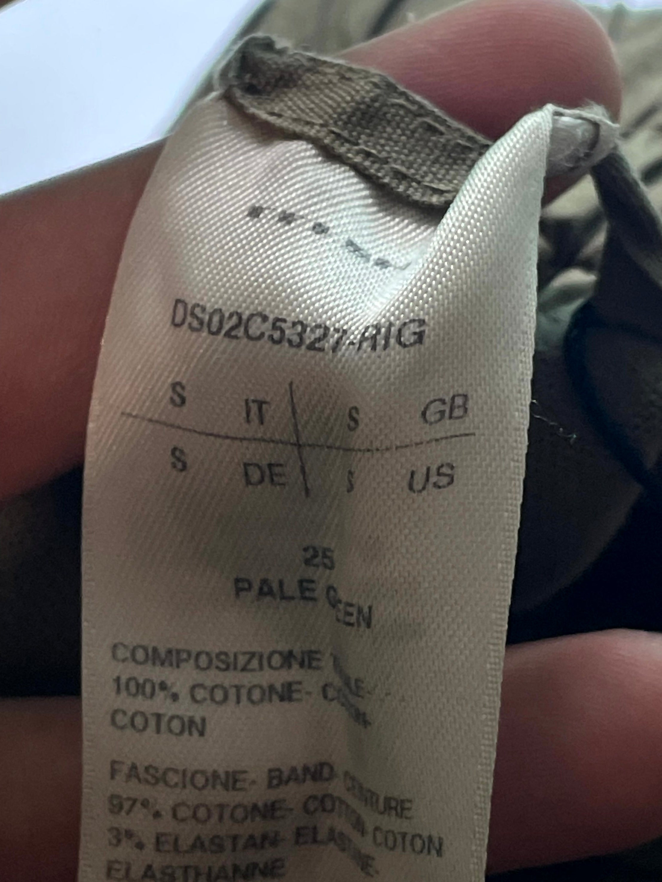 Rick Owens DRKSHDWS "Geth Belas" Green Pants