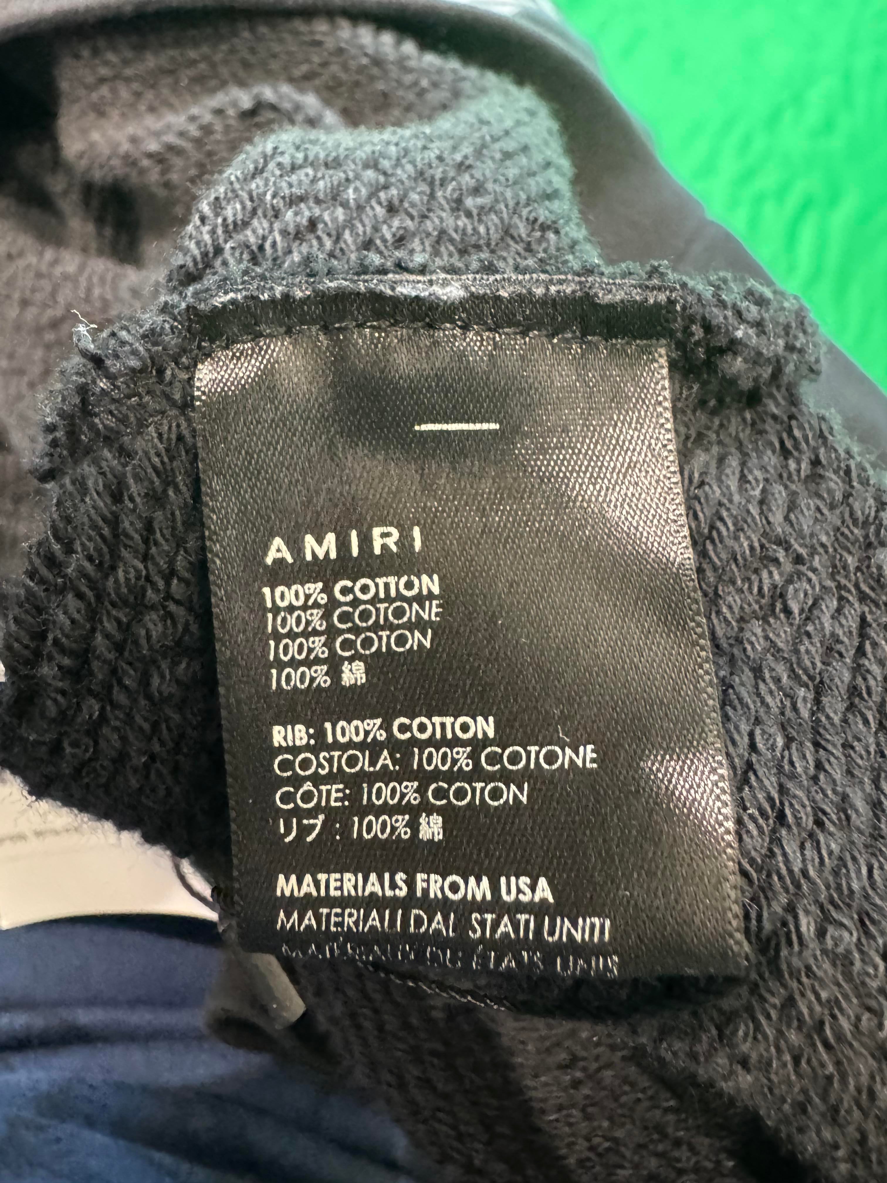Amiri Good Boys Wear Black Hoodie