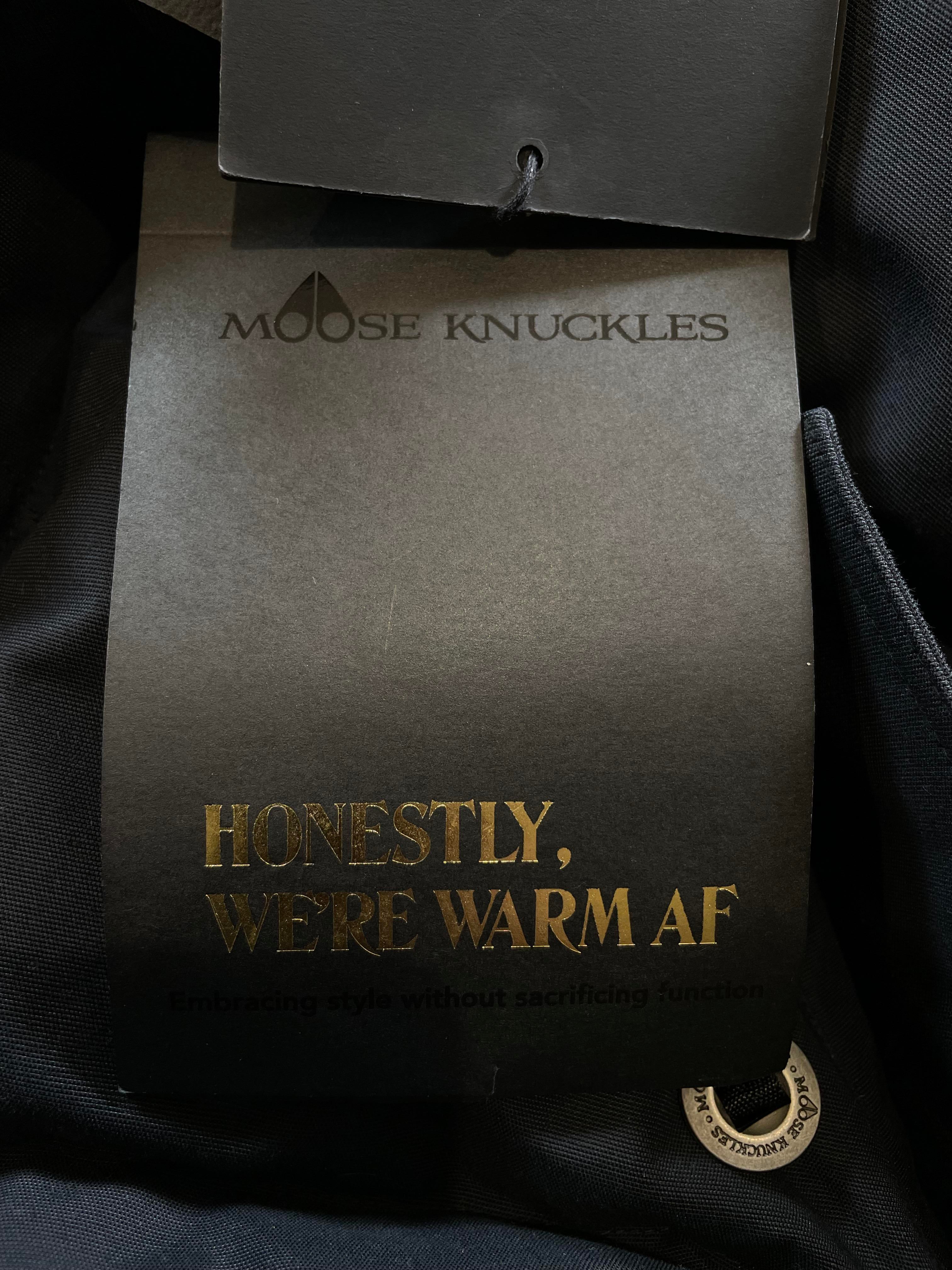 Moose Knuckles 3Q Navy Jacket