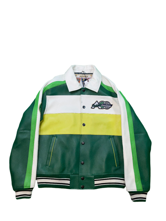 Avirex Green Varsity Jacket