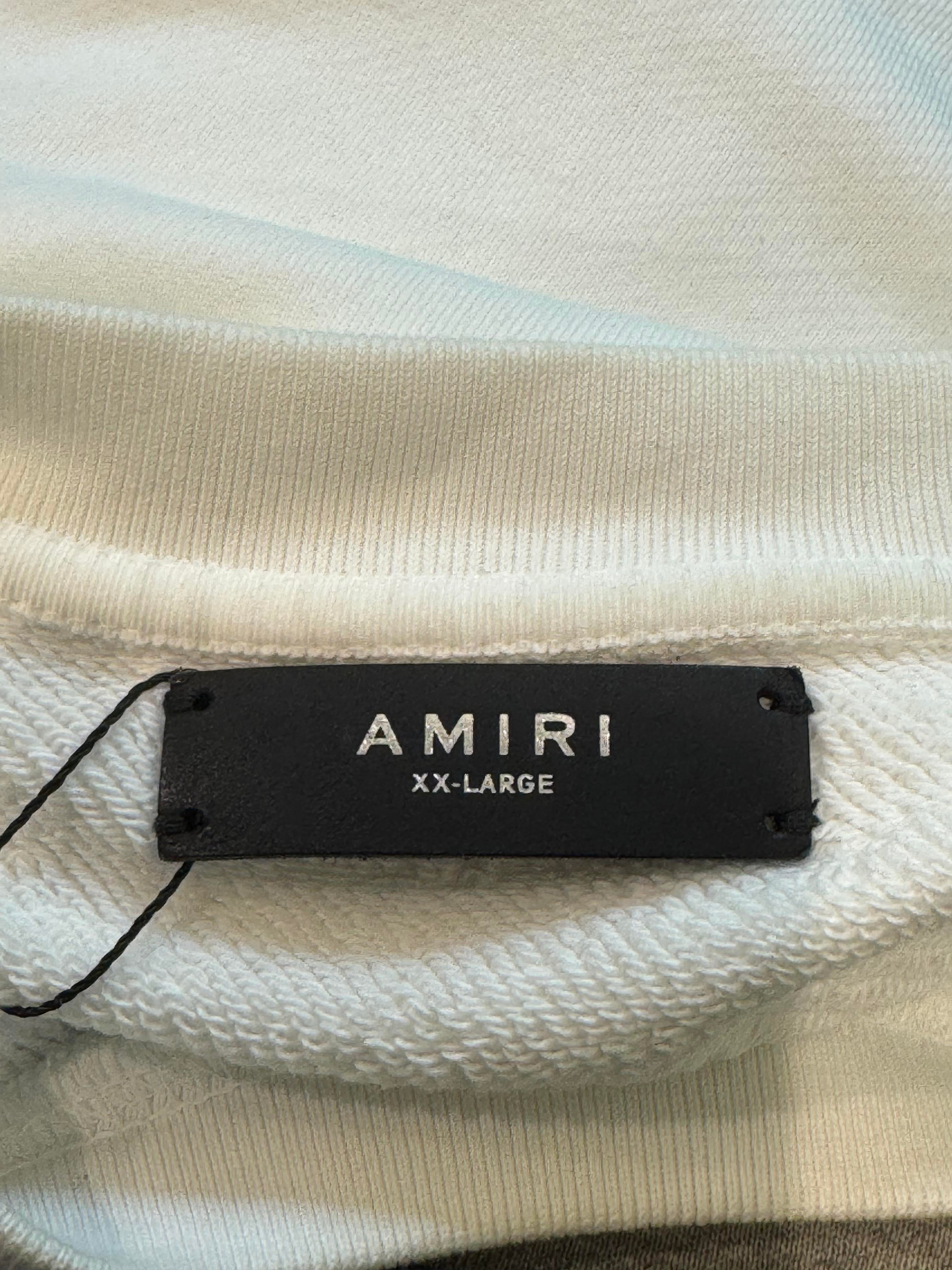Amiri Guns N Roses Crewneck White