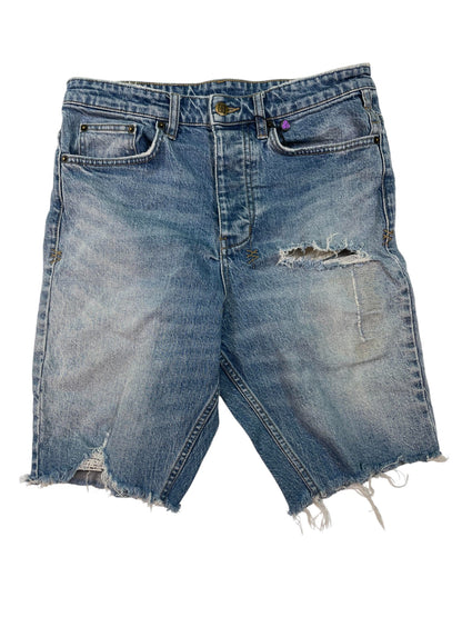 Ksubi Light Wash Jean Shorts