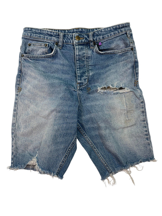 Ksubi Light Wash Jean Shorts
