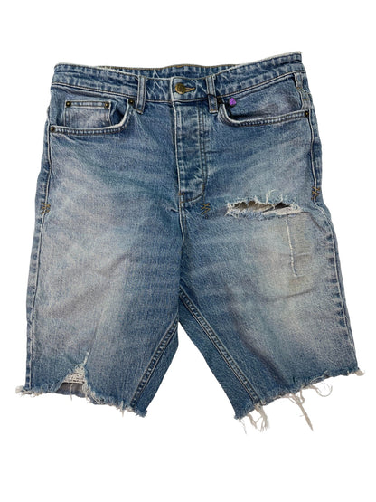 Ksubi Light Wash Jean Shorts