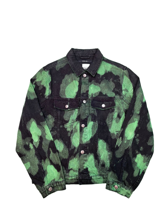 Ksubi Black & Green Jean Jacket