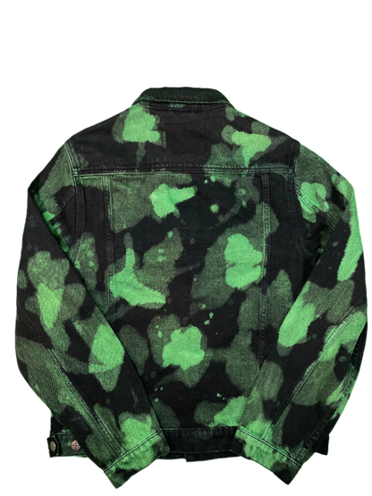 Ksubi Black & Green Jean Jacket