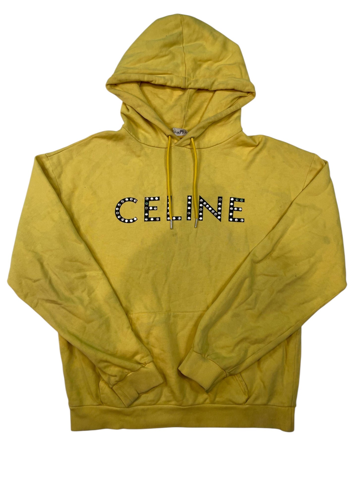 Celine Studded Yellow Hoodie