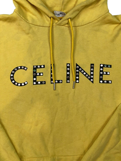 Celine Studded Yellow Hoodie