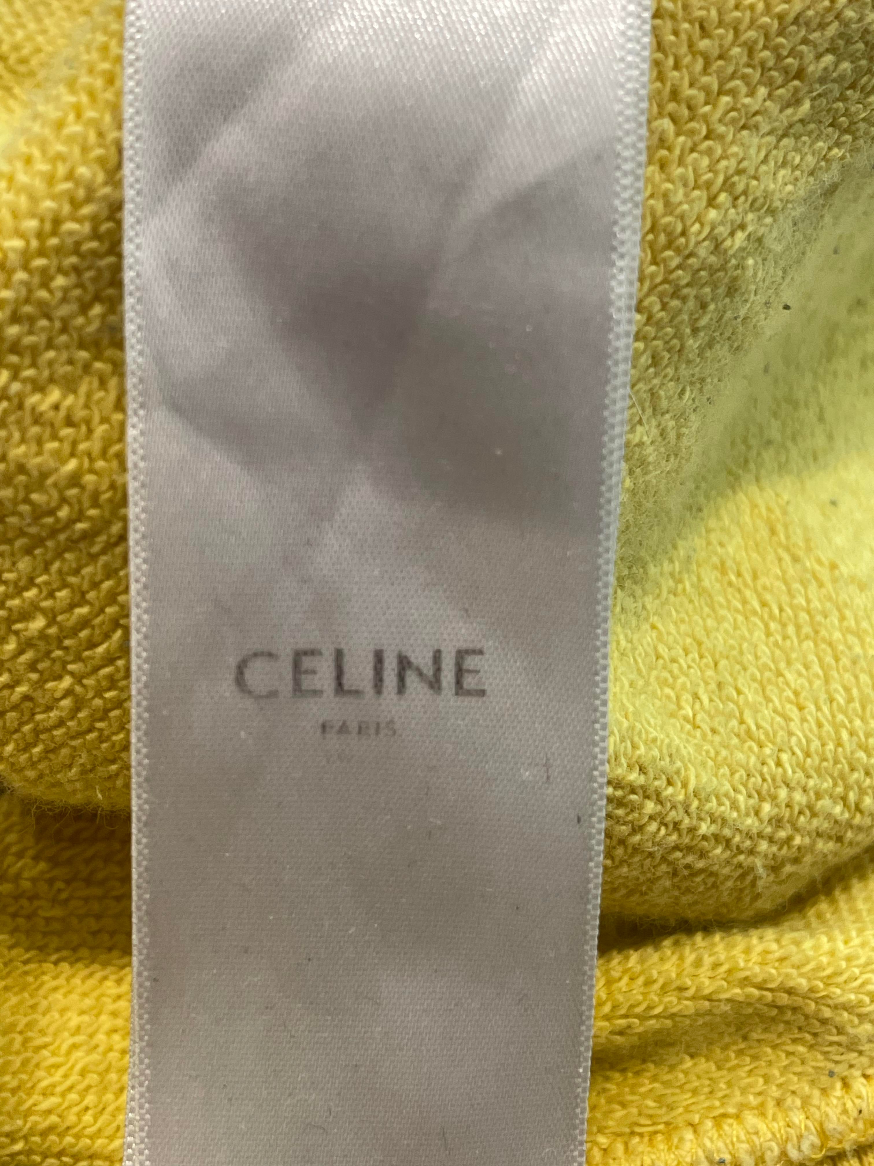Celine Studded Yellow Hoodie