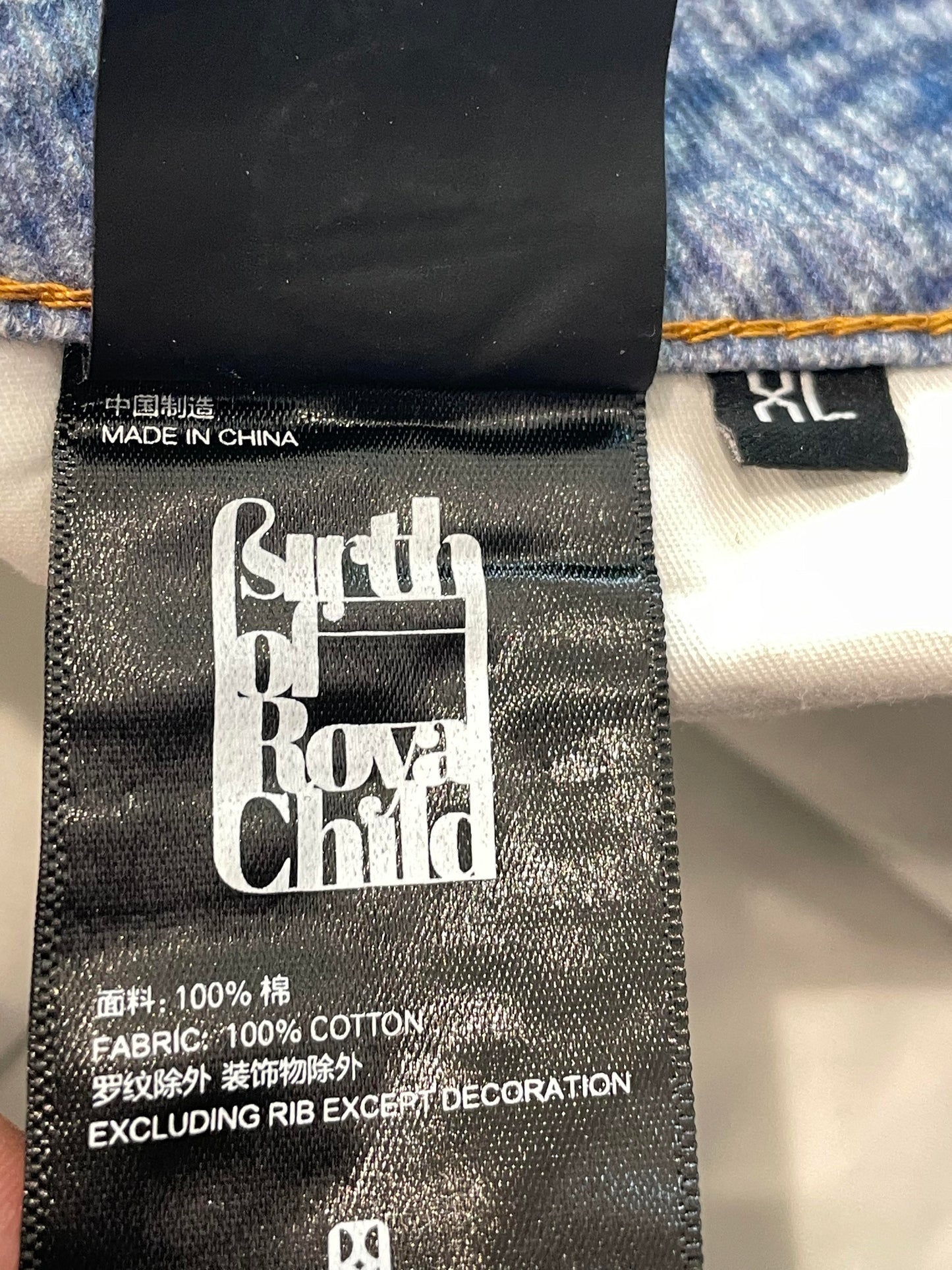 Birth Of Royal Chlid Light Wash Jeans