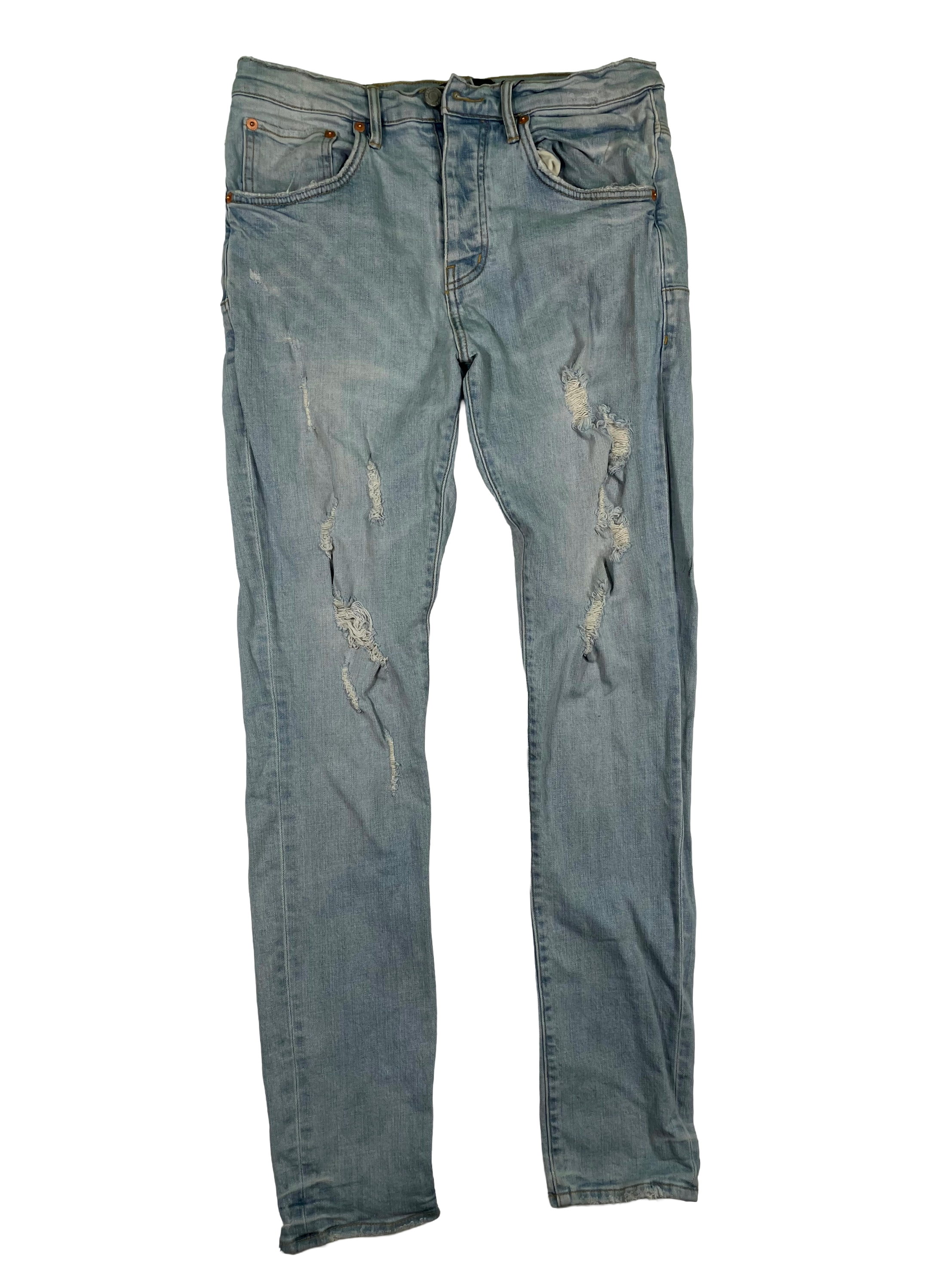 Purple Brand Light Wash Jeans
