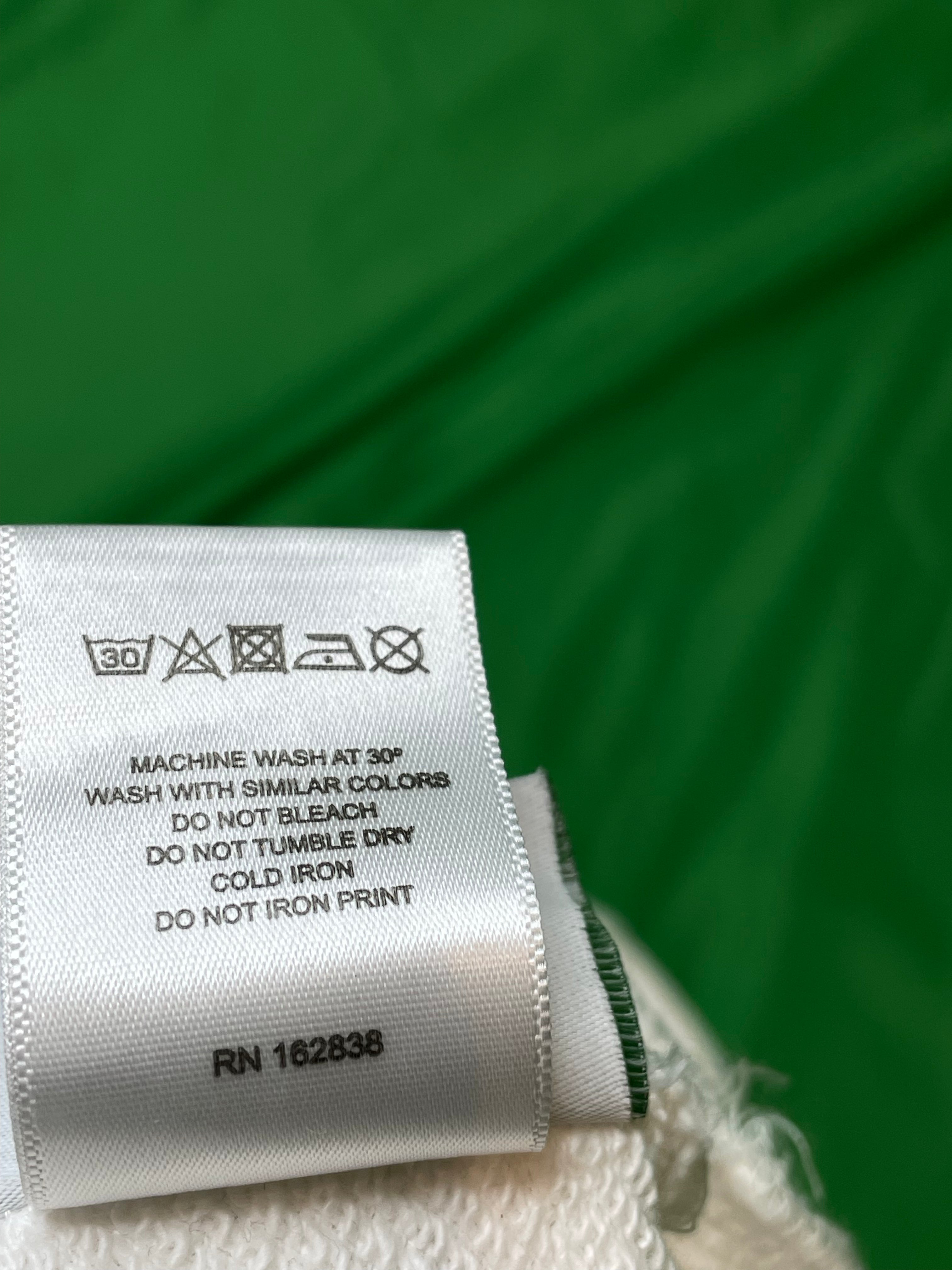 Denim Tears White Mono Hoodie