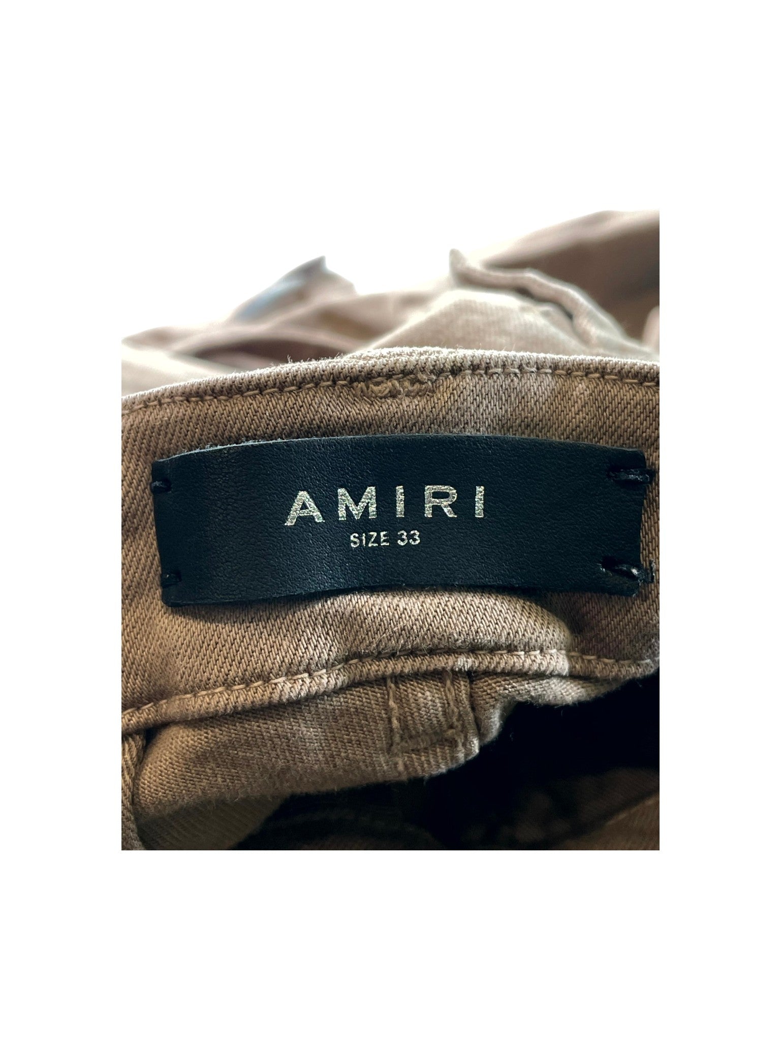 Amiri Tan Cargo Jeans