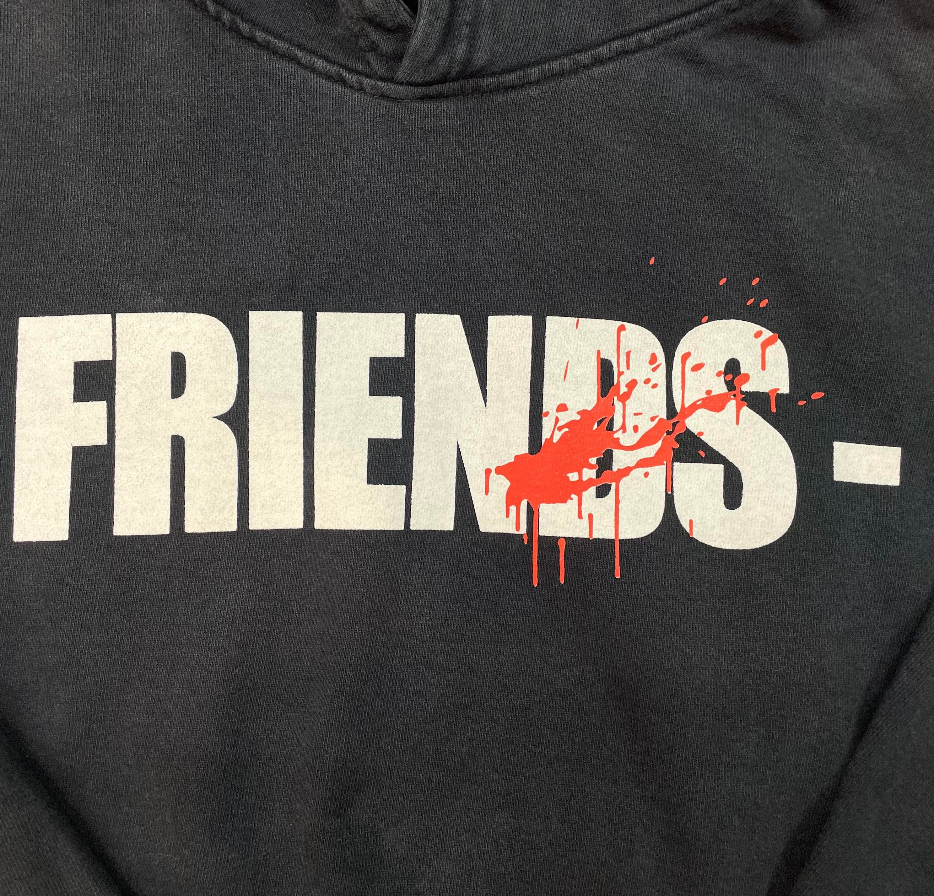 Vlone City Mourge Black Hoodie