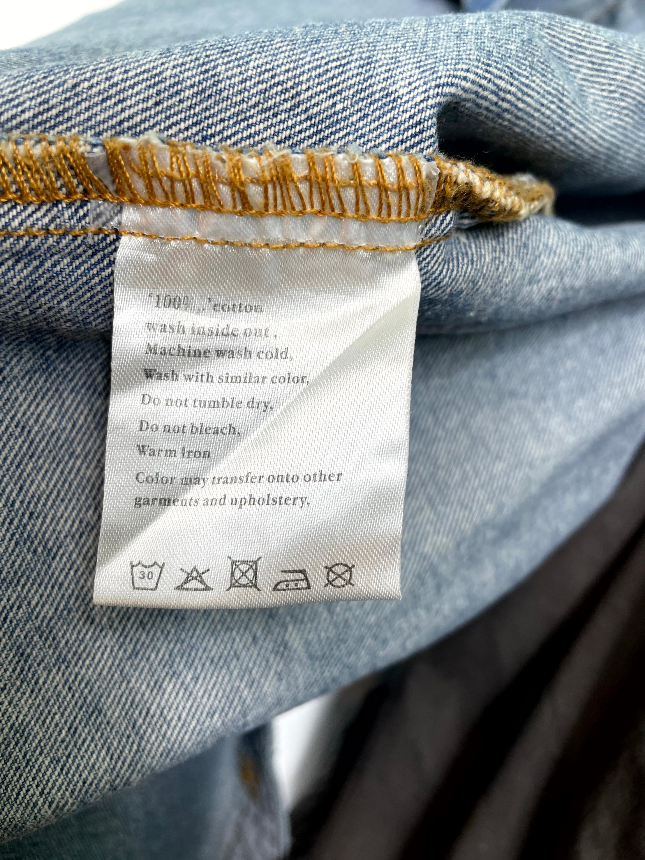 Ksubi Denim Light Wash Jacket