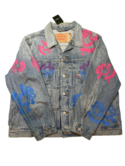 Denim Tears BSTROY Blue Denim Jacket