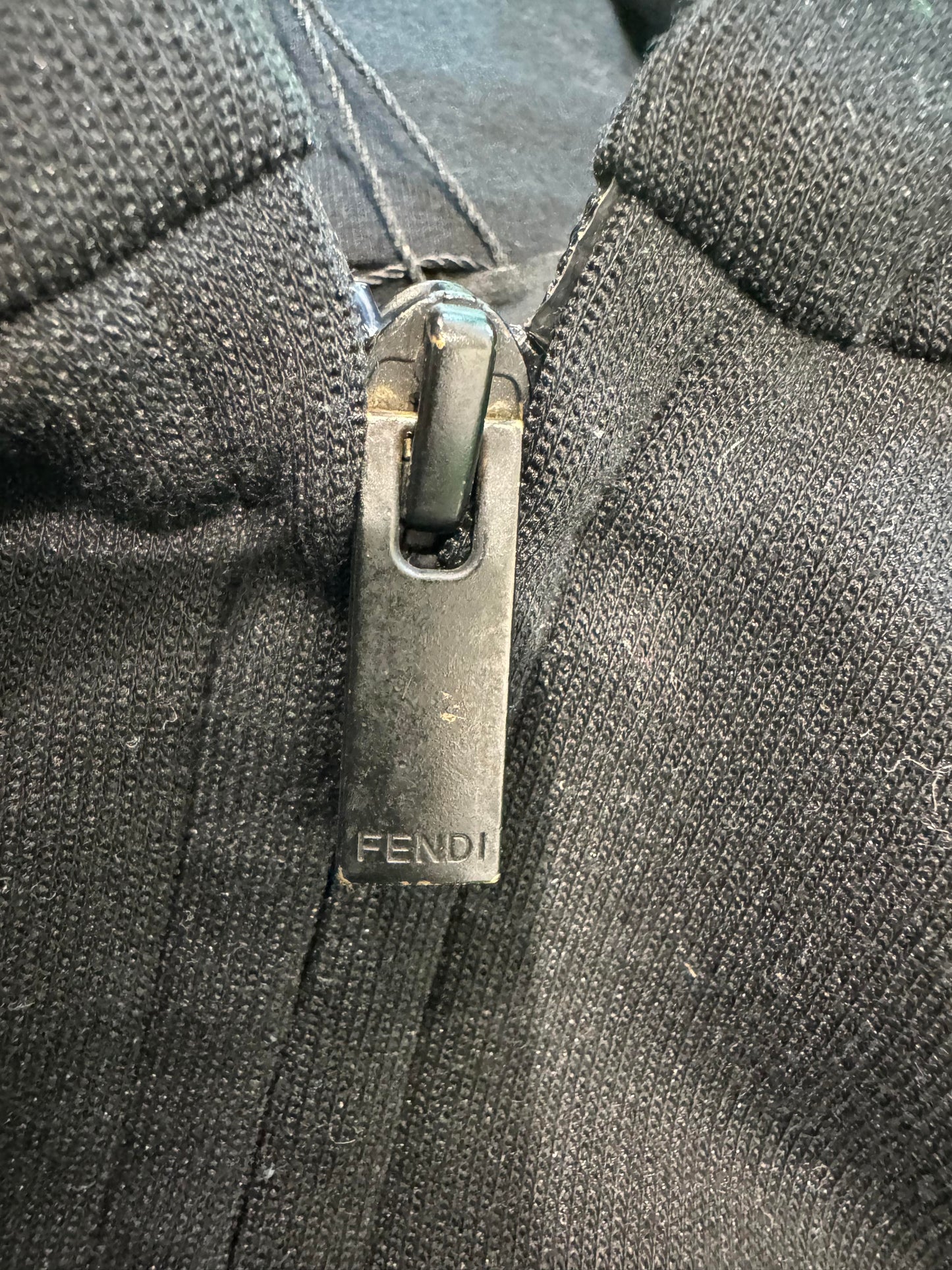 Fendi Monster Zip Up Black