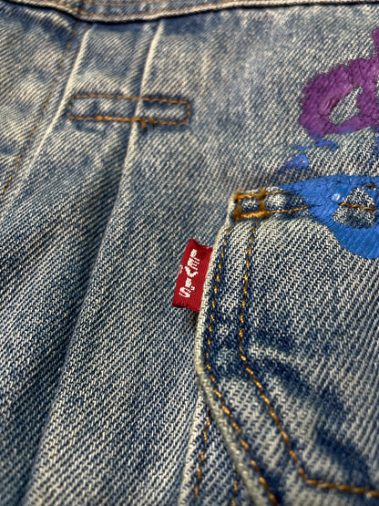 Denim Tears BSTROY Blue Denim Jacket